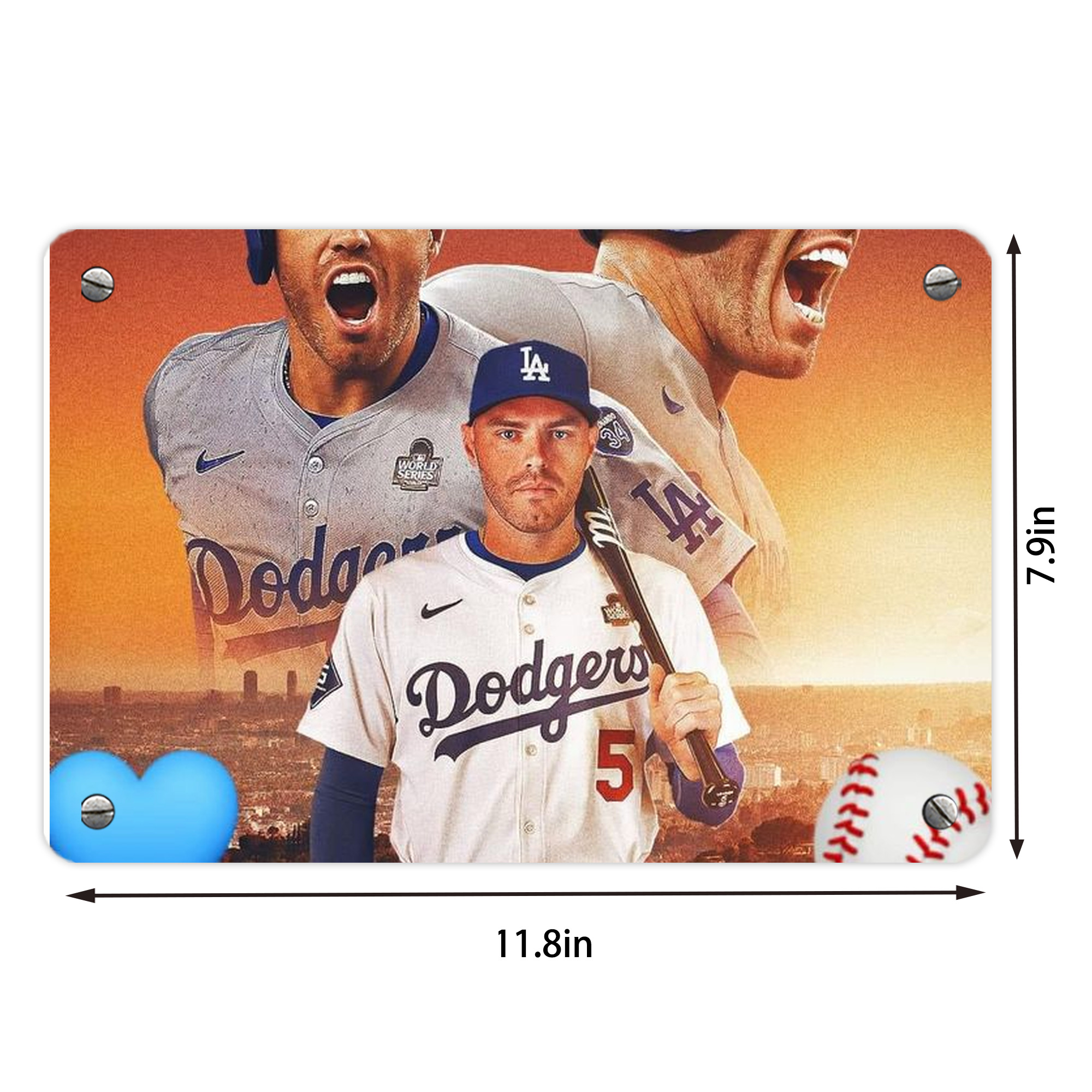  Metal Tin Sign 12x8inch - Premium Full-Print Decorative Wall Art, Durable Rust-Resistant Metal Plaque For Living Room, Bedroom, Kitchen, Office, Bar Décor