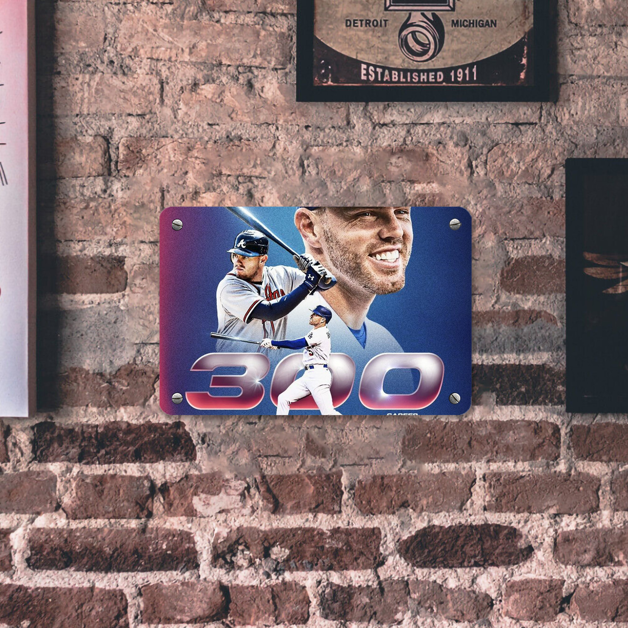  Metal Tin Sign 12x8inch - Premium Full-Print Decorative Wall Art, Durable Rust-Resistant Metal Plaque For Living Room, Bedroom, Kitchen, Office, Bar Décor