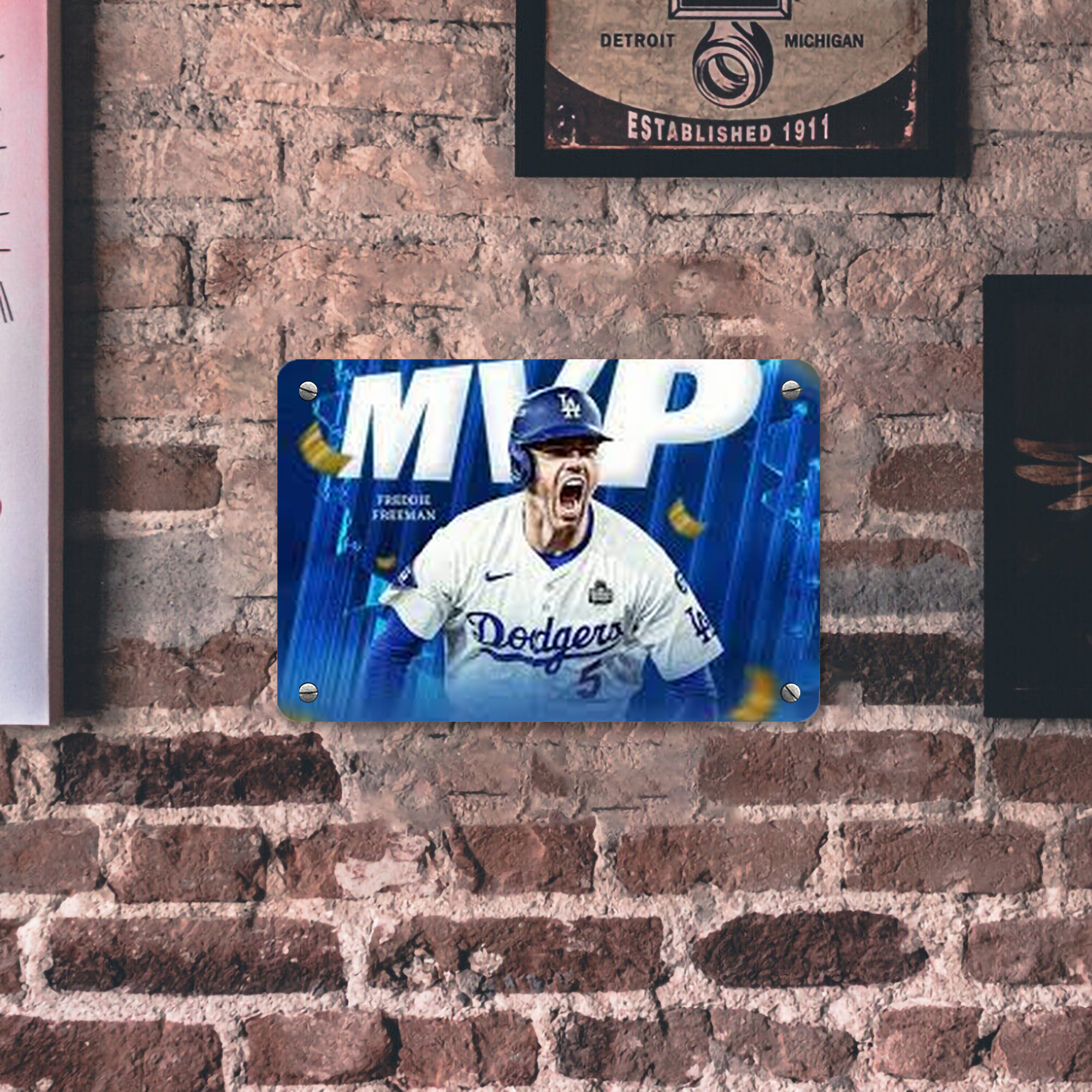  Metal Tin Sign 12x8inch - Premium Full-Print Decorative Wall Art, Durable Rust-Resistant Metal Plaque For Living Room, Bedroom, Kitchen, Office, Bar Décor