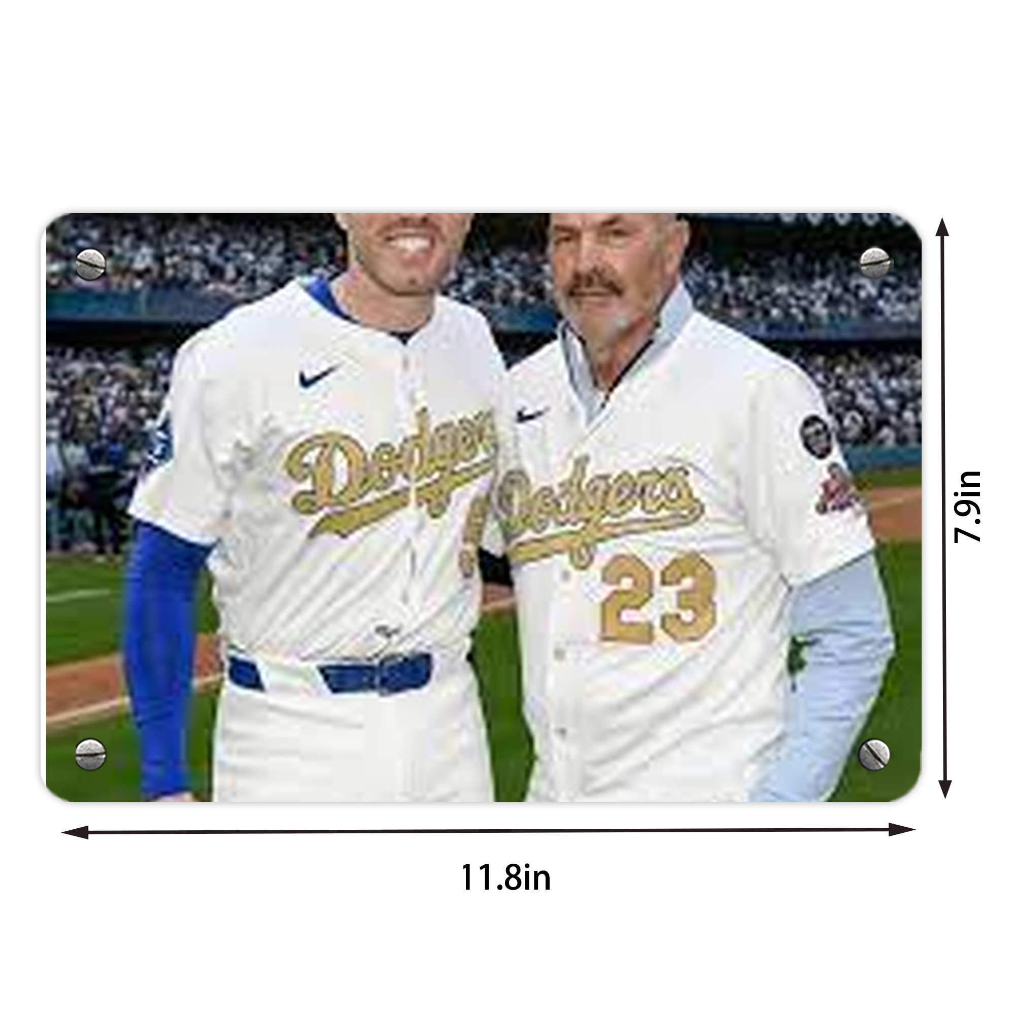  Metal Tin Sign 12x8inch - Premium Full-Print Decorative Wall Art, Durable Rust-Resistant Metal Plaque For Living Room, Bedroom, Kitchen, Office, Bar Décor