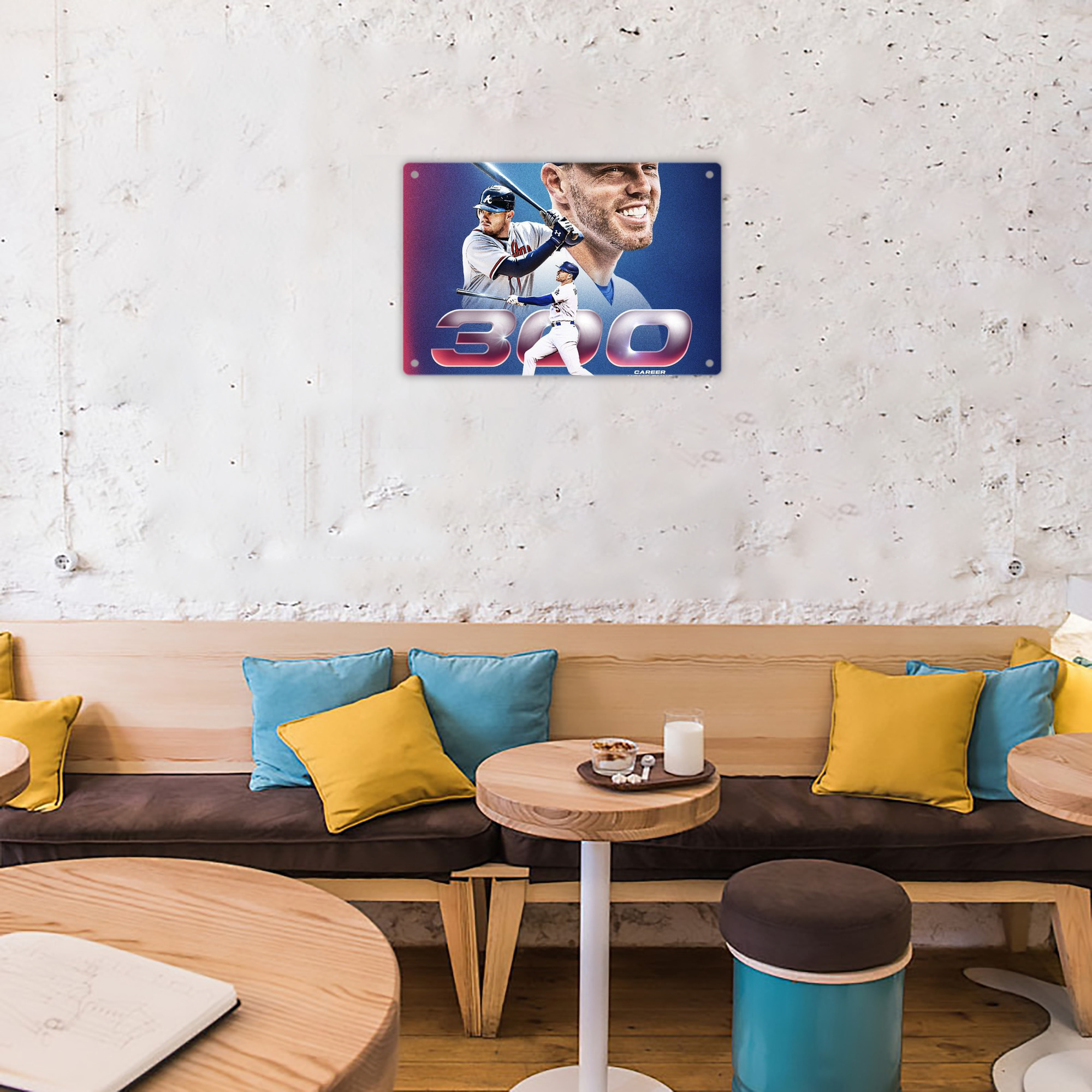  Decorative Aluminum Plaque – Horizontal Design – Durable, Stylish, Easy To Install – Ideal For Home, Office, Bar, And More