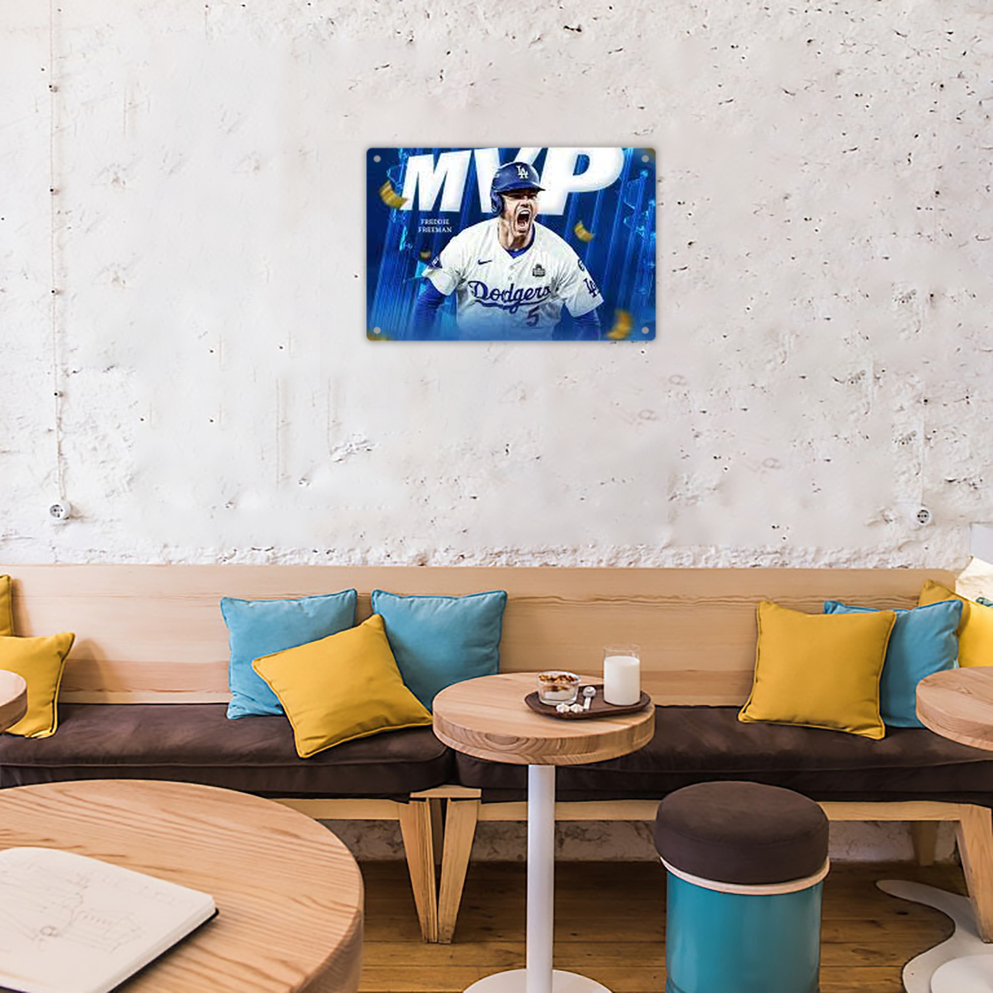  Decorative Aluminum Plaque – Horizontal Design – Durable, Stylish, Easy To Install – Ideal For Home, Office, Bar, And More