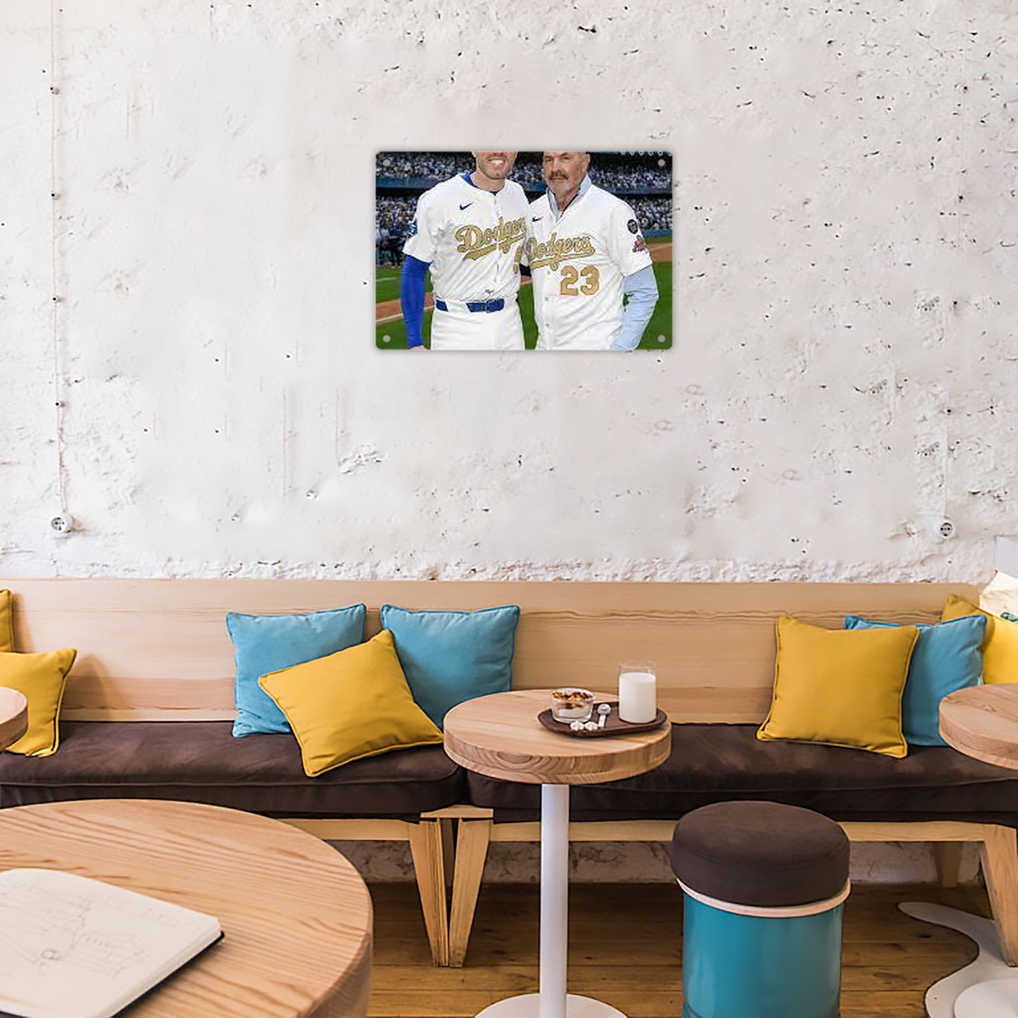  Decorative Aluminum Plaque – Horizontal Design – Durable, Stylish, Easy To Install – Ideal For Home, Office, Bar, And More