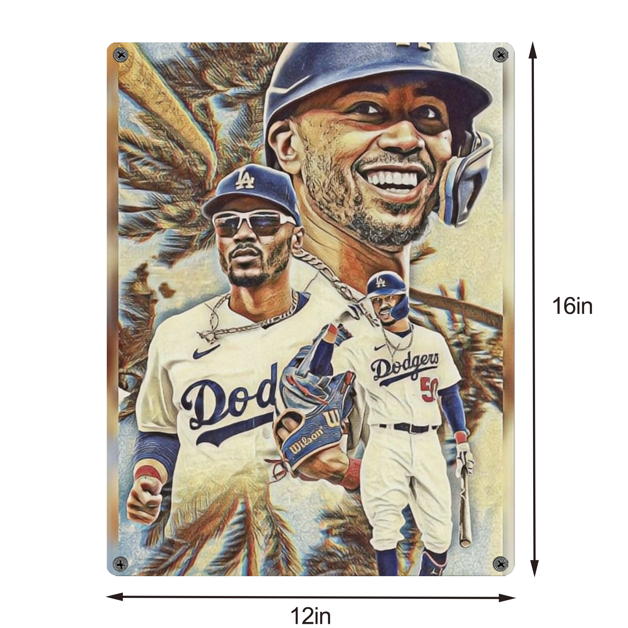  Vintage Metal Tin Sign 12x16inch – Retro Wall Art Decor For Home, Bar, Kitchen, Bedroom, Office – Durable Iron Sheet Poster, Easy To Hang, Full-Color Printing