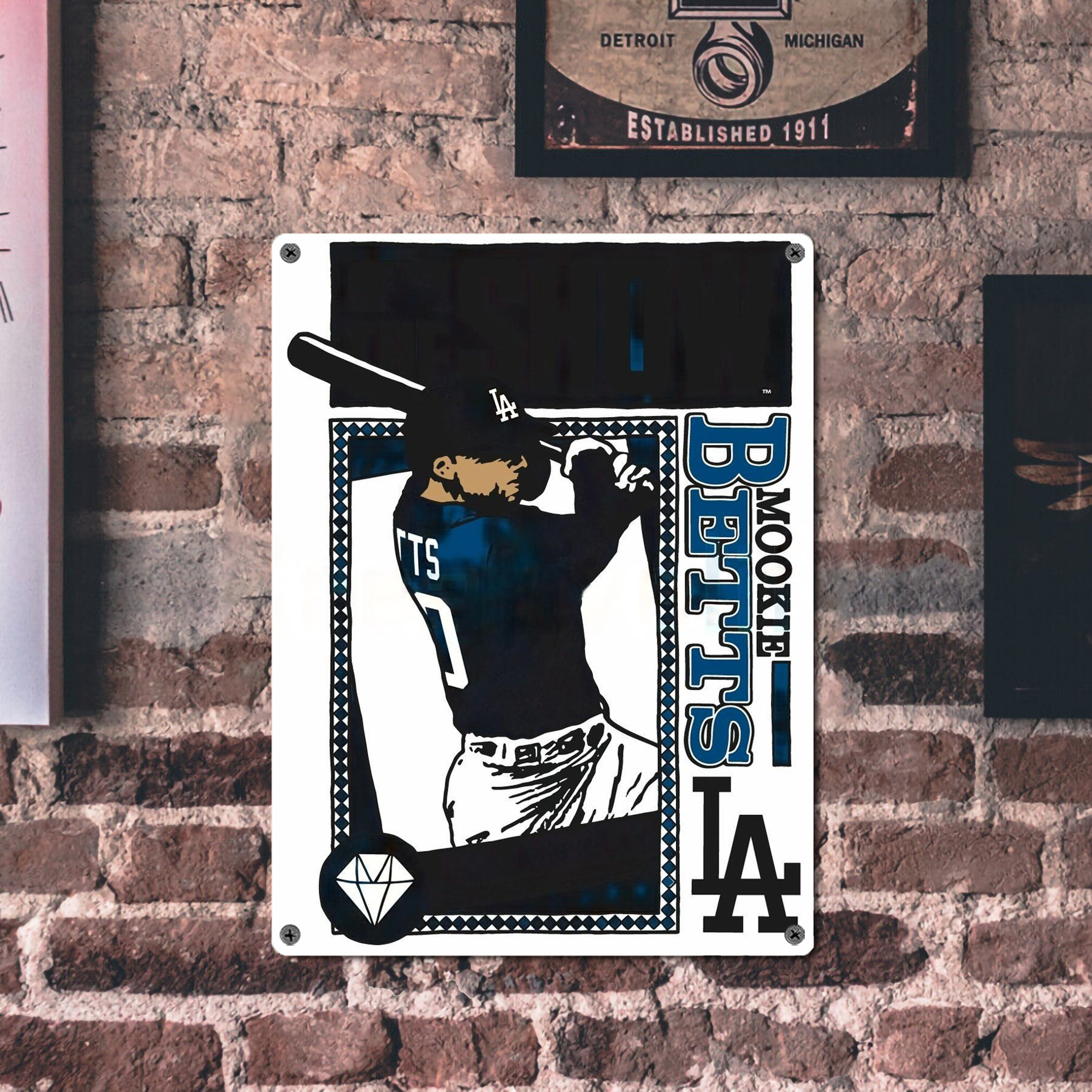  Vintage Metal Tin Sign 12x16inch – Retro Wall Art Decor For Home, Bar, Kitchen, Bedroom, Office – Durable Iron Sheet Poster, Easy To Hang, Full-Color Printing