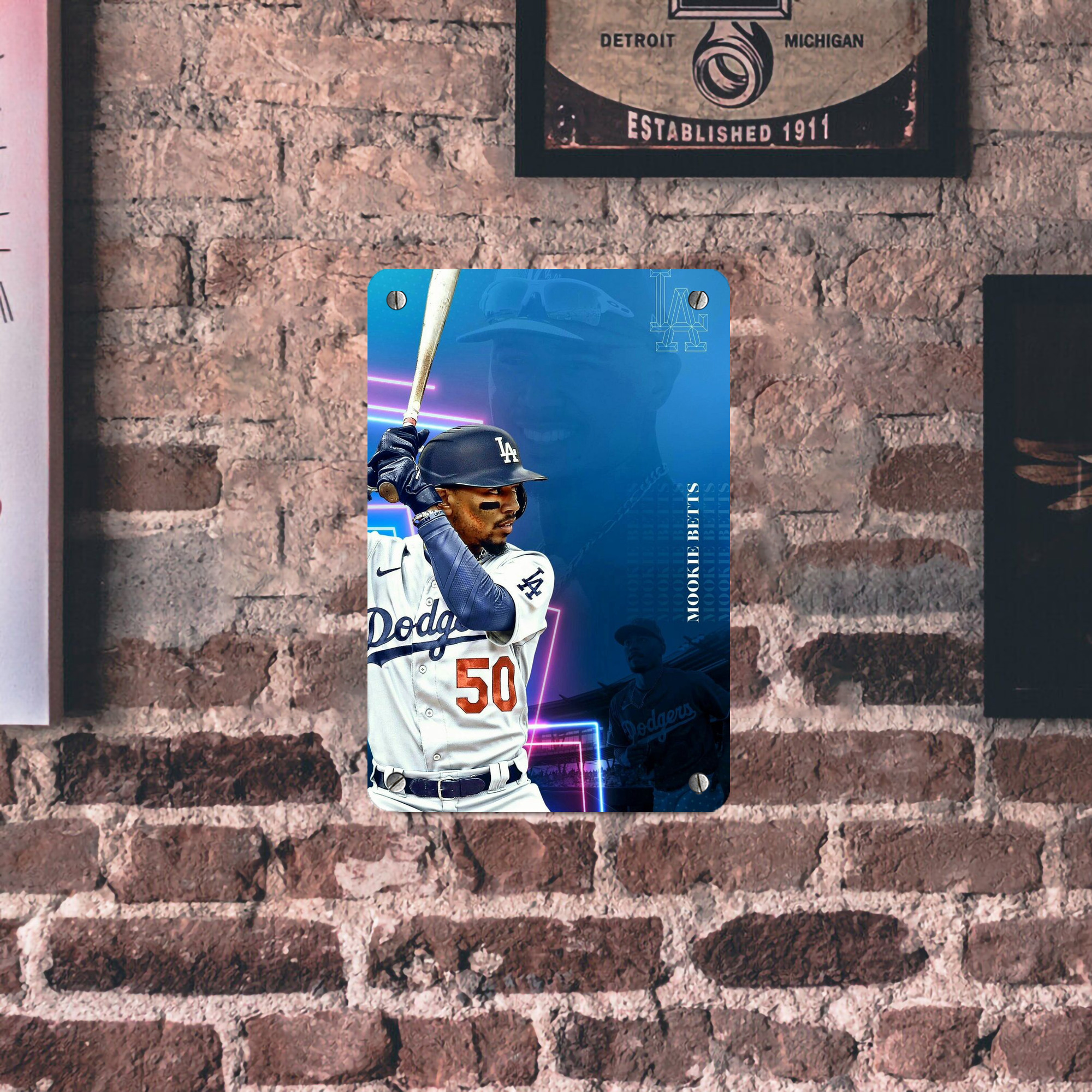  Metal Tin Sign 8x12inch - High-Quality Full-Print Decorative Wall Art, Durable Rust-Resistant Metal Plaque For Living Room, Bedroom, Kitchen, Office, Bar Décor