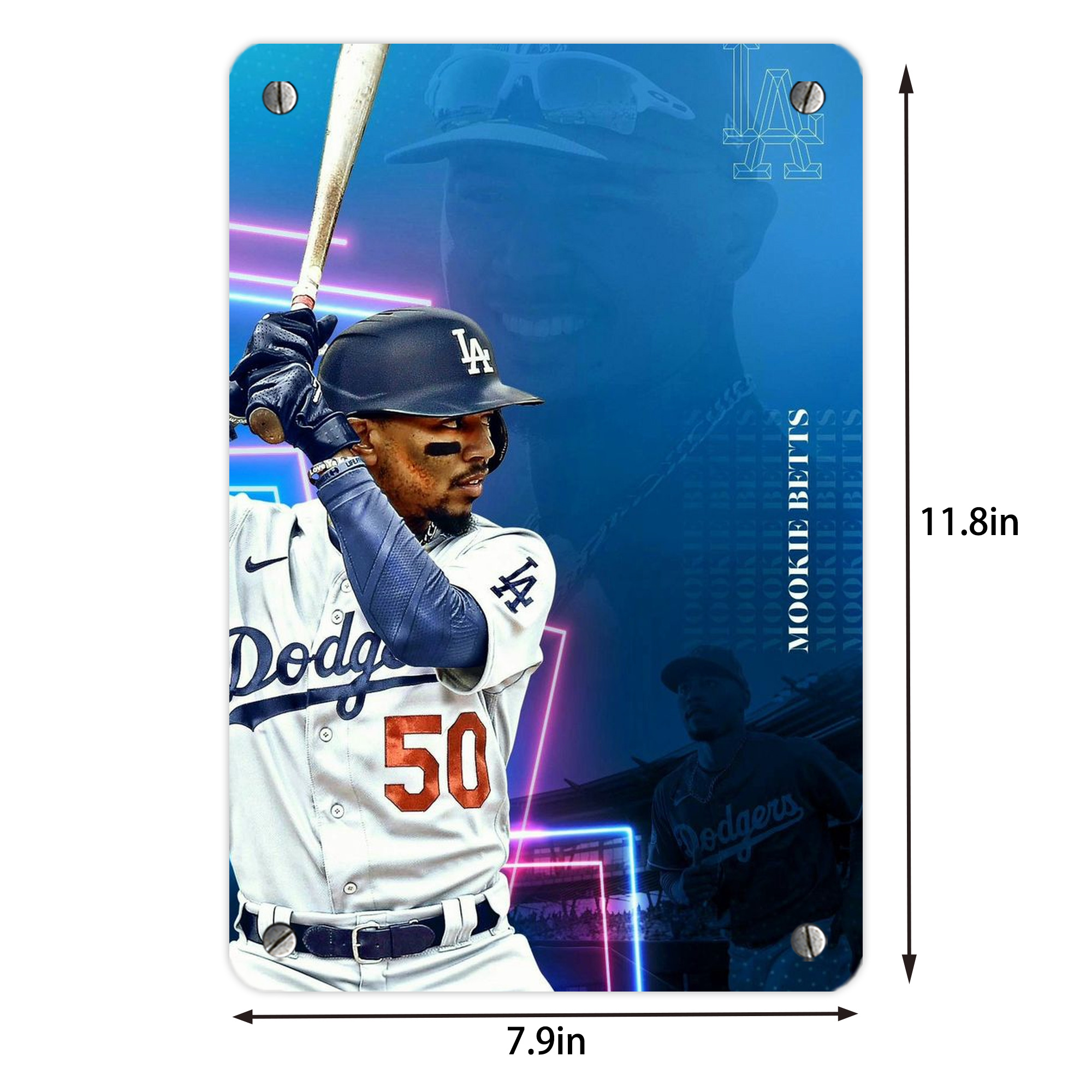  Metal Tin Sign 8x12inch - High-Quality Full-Print Decorative Wall Art, Durable Rust-Resistant Metal Plaque For Living Room, Bedroom, Kitchen, Office, Bar Décor