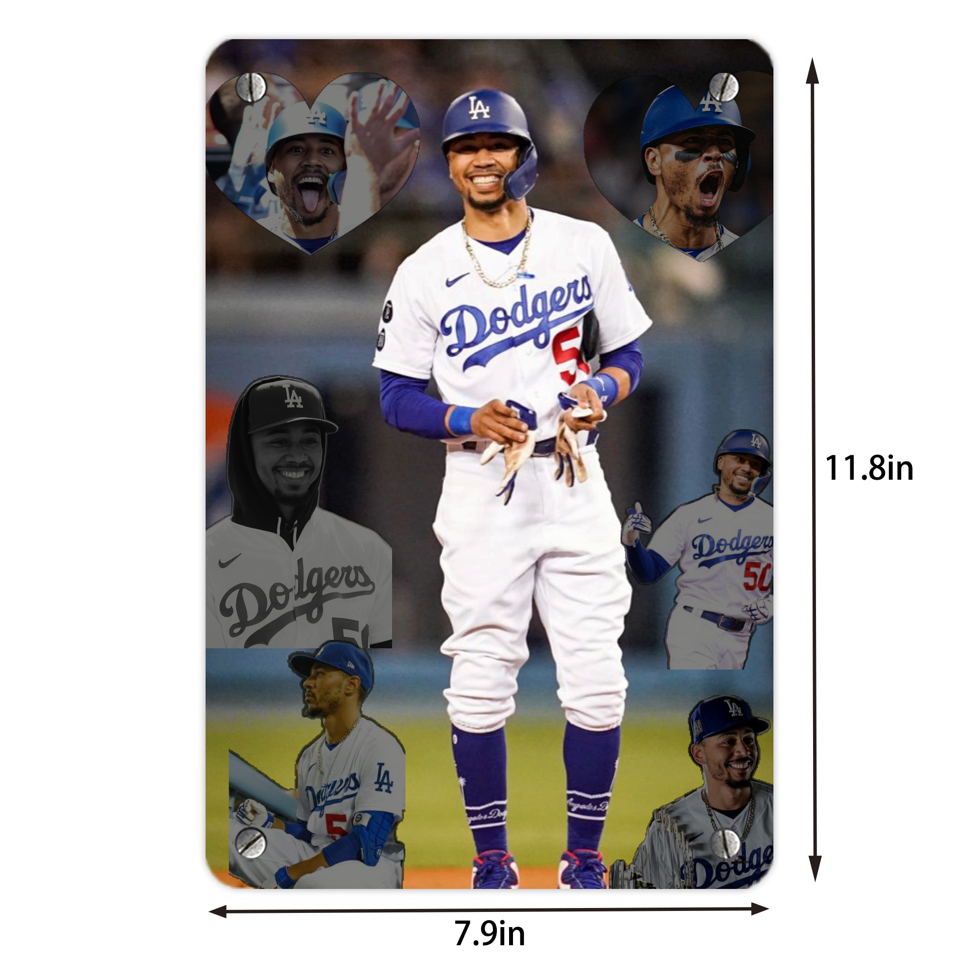  Metal Tin Sign 8x12inch - High-Quality Full-Print Decorative Wall Art, Durable Rust-Resistant Metal Plaque For Living Room, Bedroom, Kitchen, Office, Bar Décor