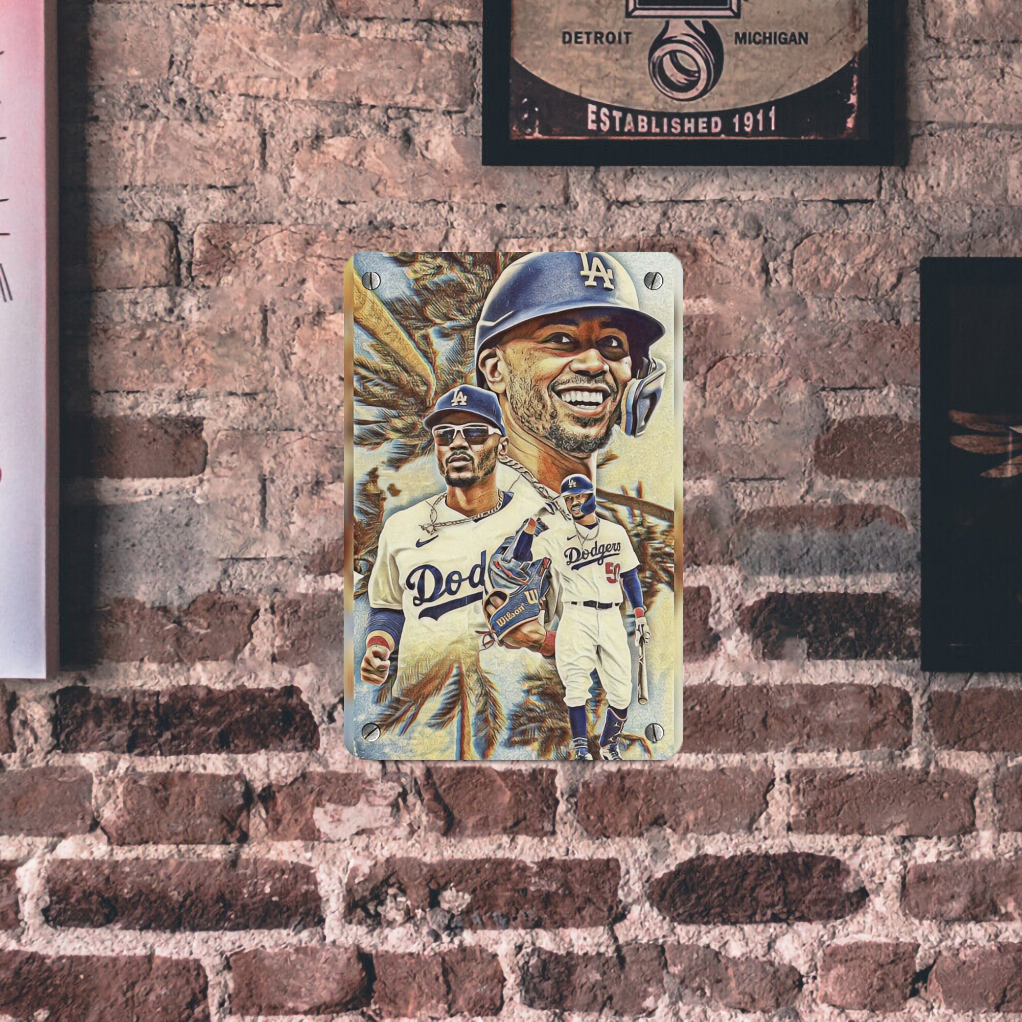  Metal Tin Sign 8x12inch - High-Quality Full-Print Decorative Wall Art, Durable Rust-Resistant Metal Plaque For Living Room, Bedroom, Kitchen, Office, Bar Décor