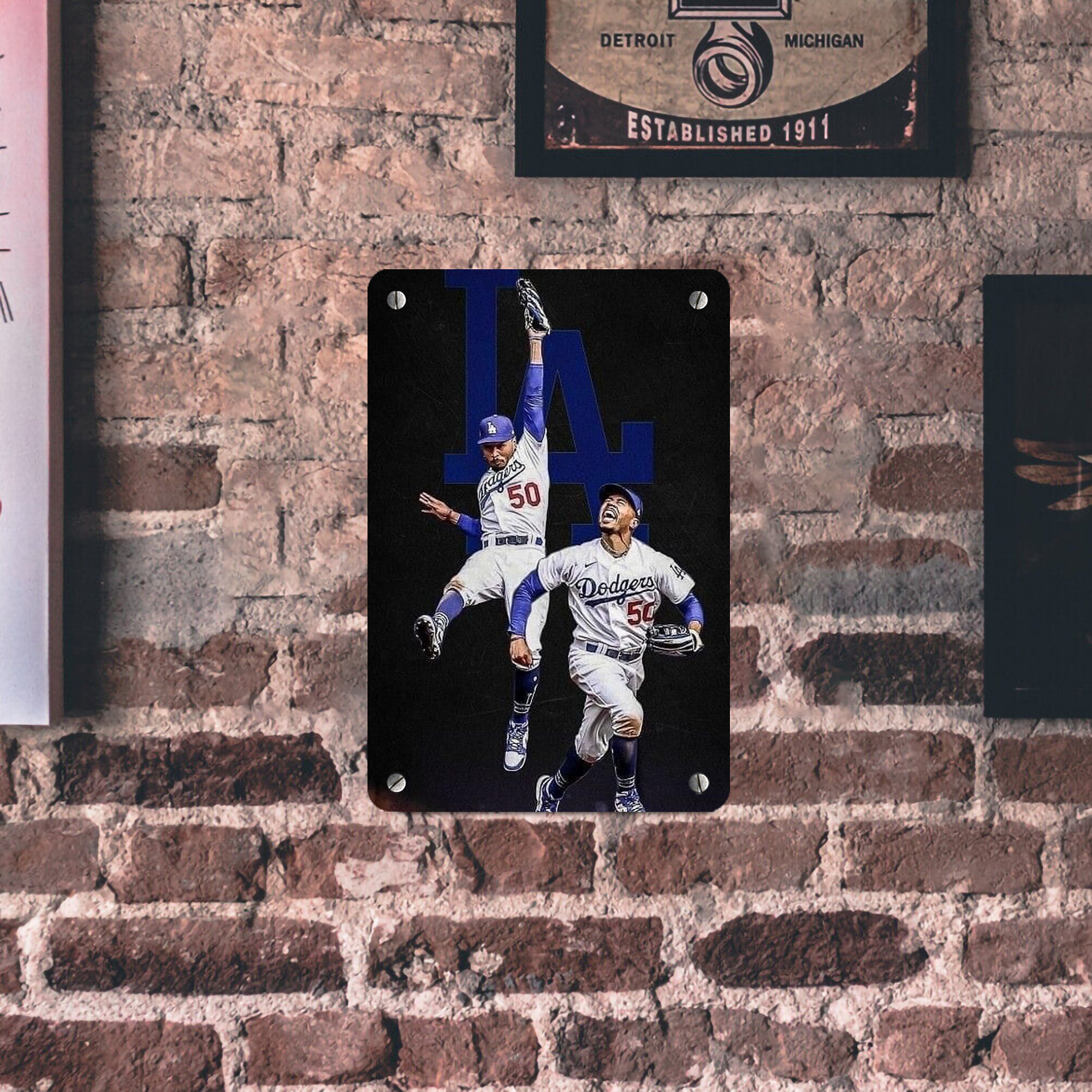  Metal Tin Sign 8x12inch - High-Quality Full-Print Decorative Wall Art, Durable Rust-Resistant Metal Plaque For Living Room, Bedroom, Kitchen, Office, Bar Décor