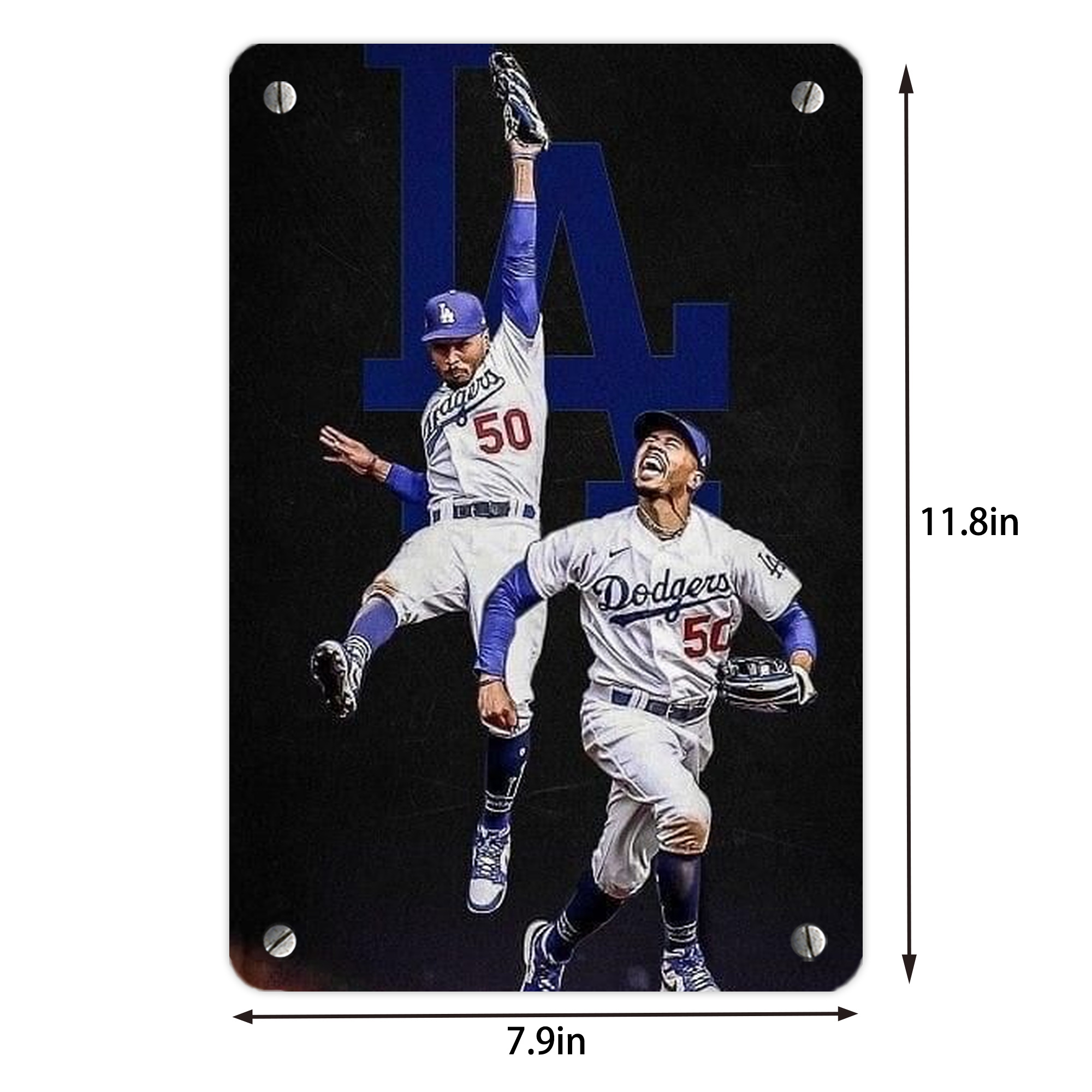  Metal Tin Sign 8x12inch - High-Quality Full-Print Decorative Wall Art, Durable Rust-Resistant Metal Plaque For Living Room, Bedroom, Kitchen, Office, Bar Décor