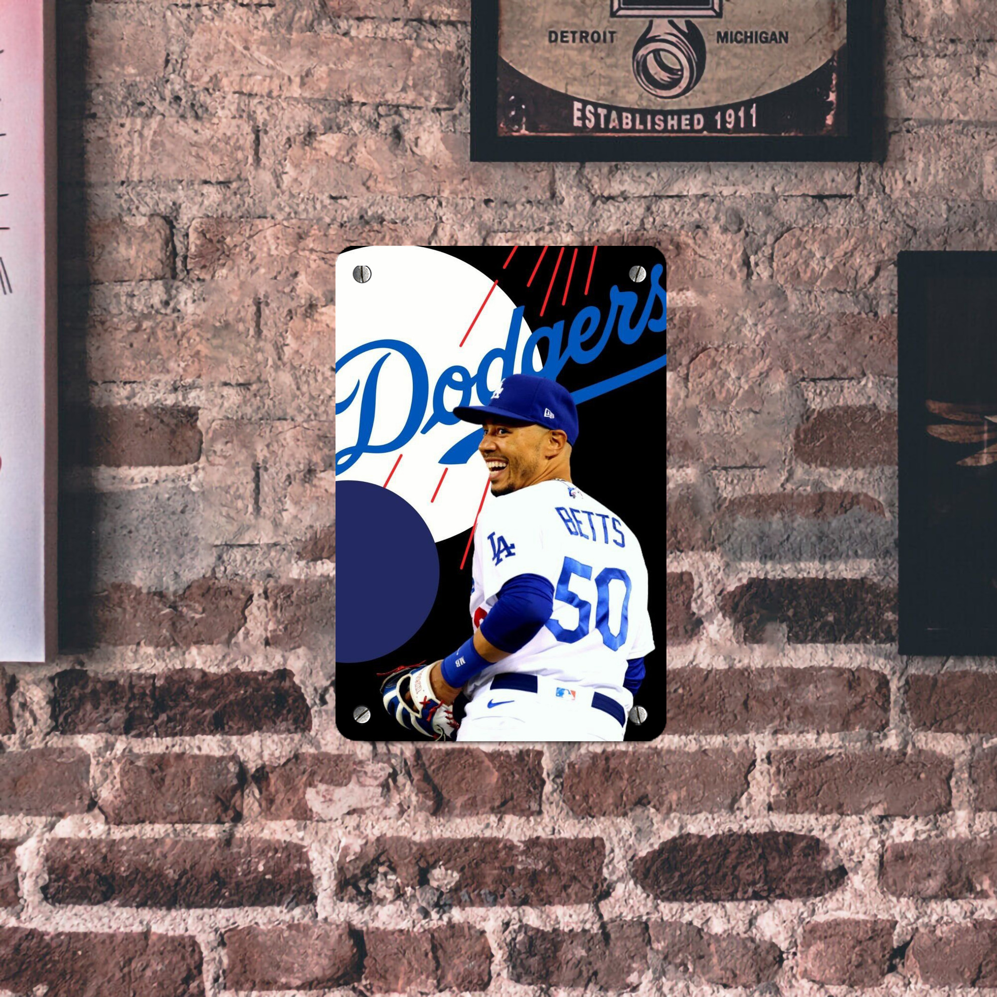  Metal Tin Sign 8x12inch - High-Quality Full-Print Decorative Wall Art, Durable Rust-Resistant Metal Plaque For Living Room, Bedroom, Kitchen, Office, Bar Décor