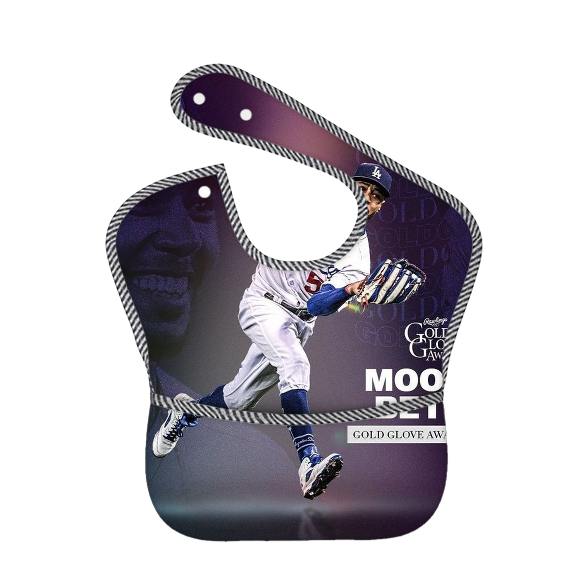  Adjustable Waterproof Toddler Bib – Full-Print Durable Polyester – Foldable Crumb Pocket – Easy Snap Closure – Soft