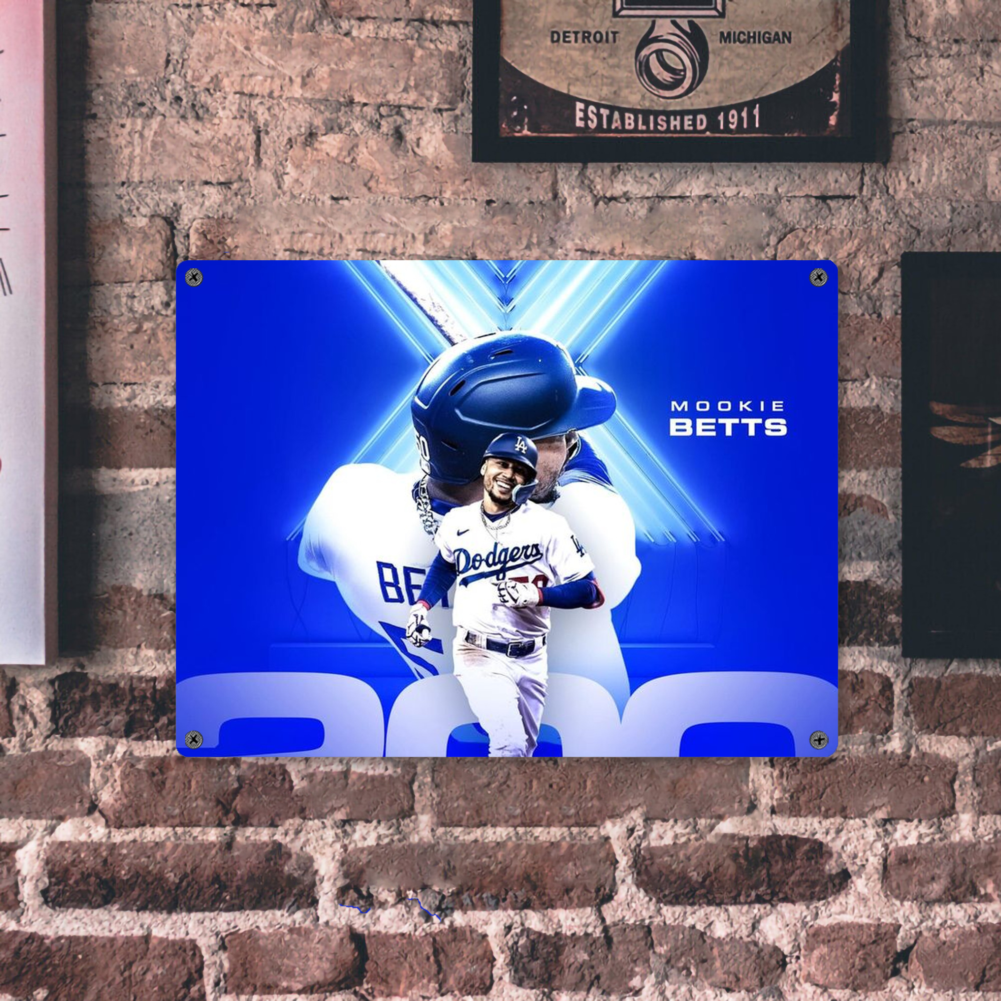  Vintage Metal Tin Sign 16x12 – Full-Print Iron Wall Decor – Durable, Fade-Resistant – Easy To Hang – Ideal For Home, Bar, Kitchen & Office Decor