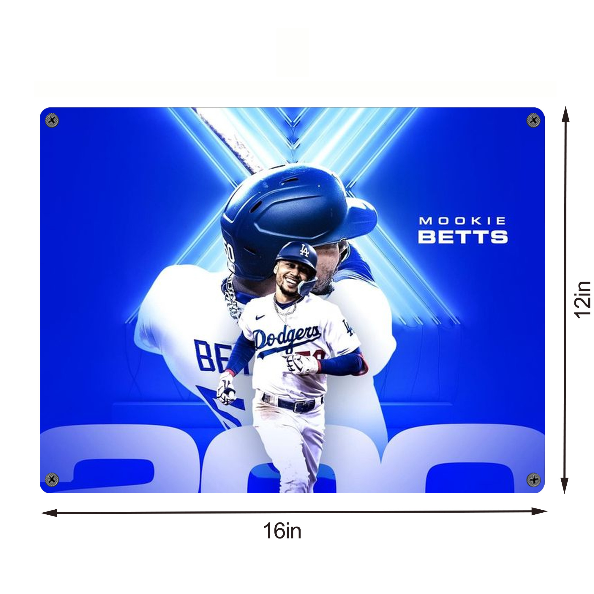  Vintage Metal Tin Sign 16x12 – Full-Print Iron Wall Decor – Durable, Fade-Resistant – Easy To Hang – Ideal For Home, Bar, Kitchen & Office Decor