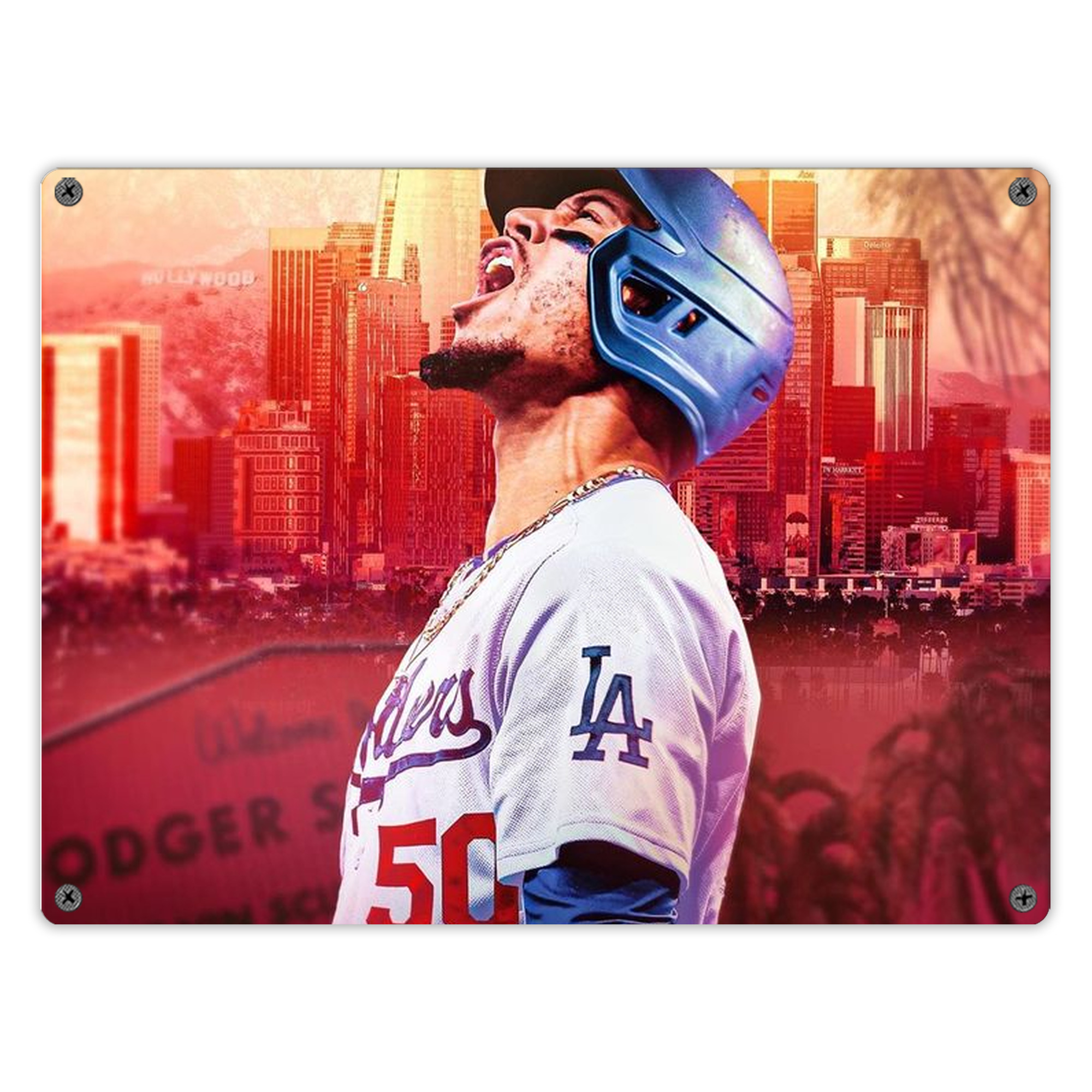  Vintage Metal Tin Sign 16x12 – Full-Print Iron Wall Decor – Durable, Fade-Resistant – Easy To Hang – Ideal For Home, Bar, Kitchen & Office Decor