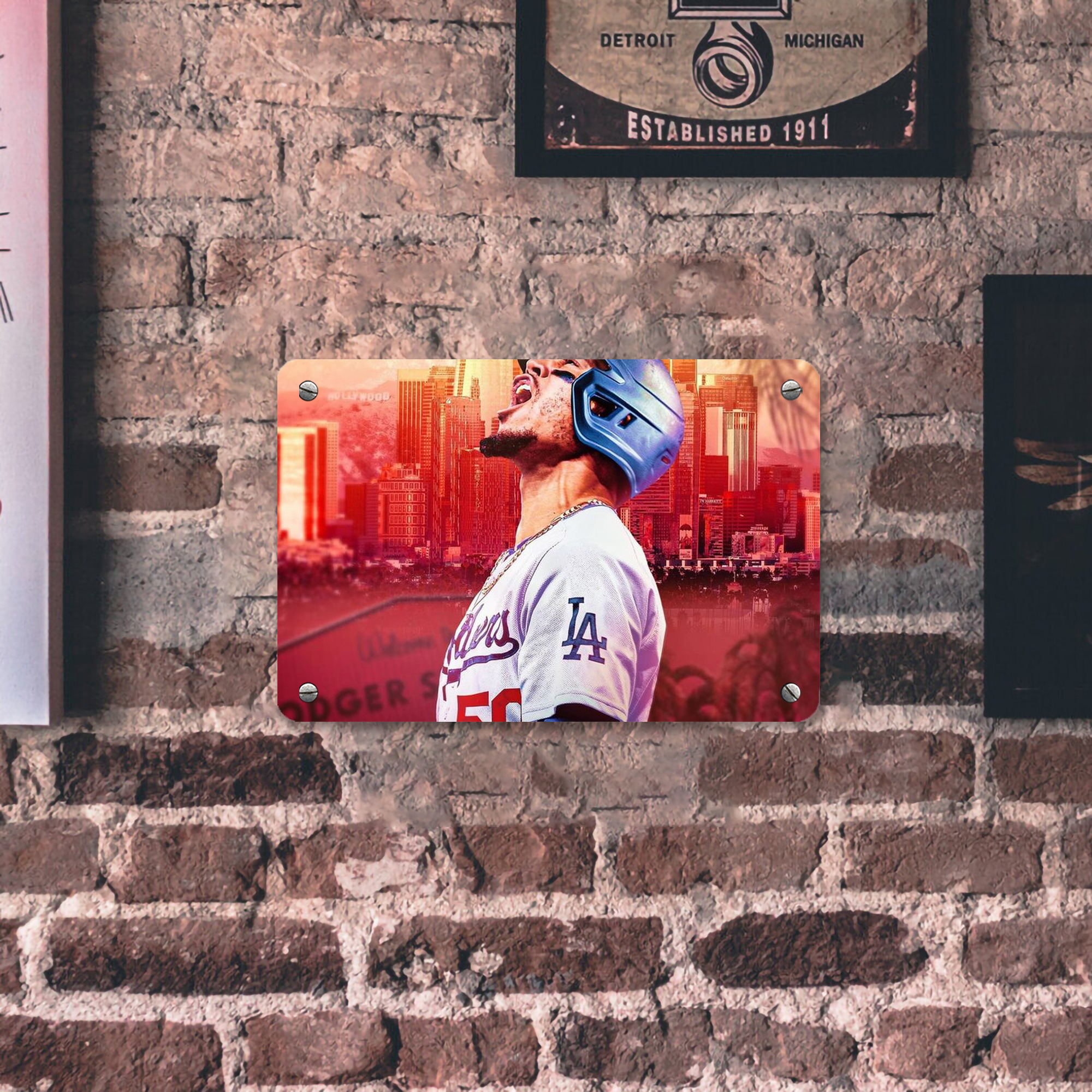  Metal Tin Sign 12x8inch - Premium Full-Print Decorative Wall Art, Durable Rust-Resistant Metal Plaque For Living Room, Bedroom, Kitchen, Office, Bar Décor