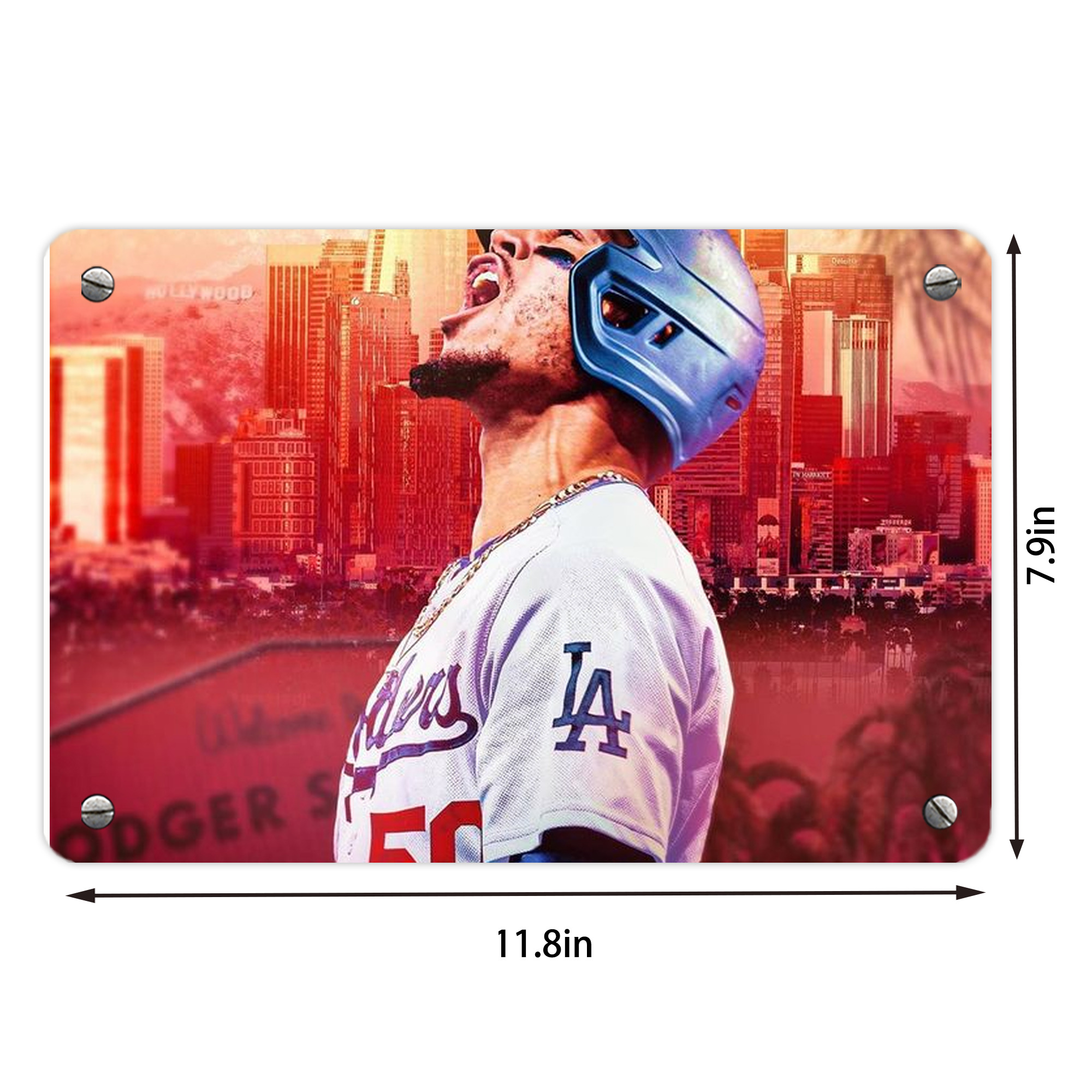  Metal Tin Sign 12x8inch - Premium Full-Print Decorative Wall Art, Durable Rust-Resistant Metal Plaque For Living Room, Bedroom, Kitchen, Office, Bar Décor