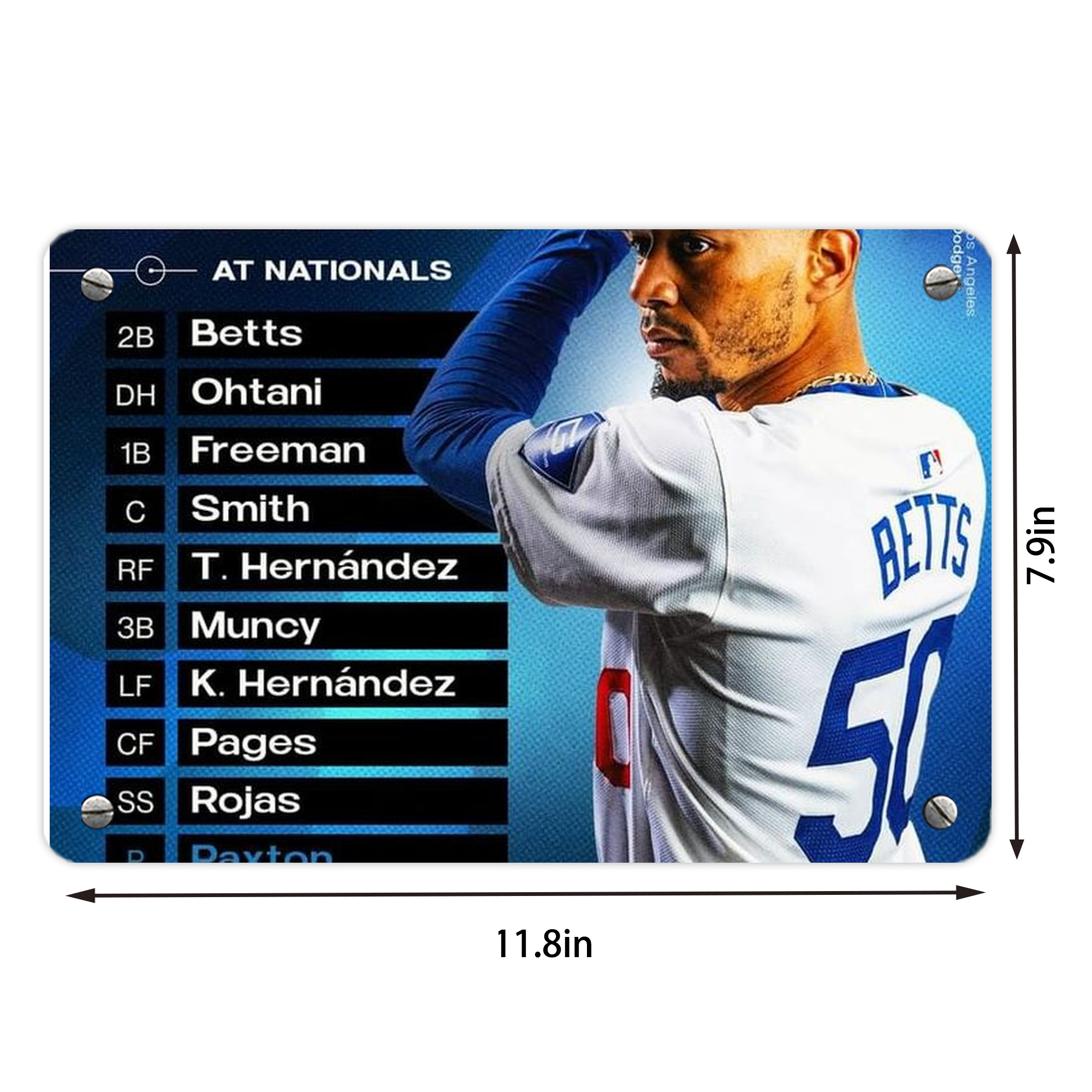  Metal Tin Sign 12x8inch - Premium Full-Print Decorative Wall Art, Durable Rust-Resistant Metal Plaque For Living Room, Bedroom, Kitchen, Office, Bar Décor