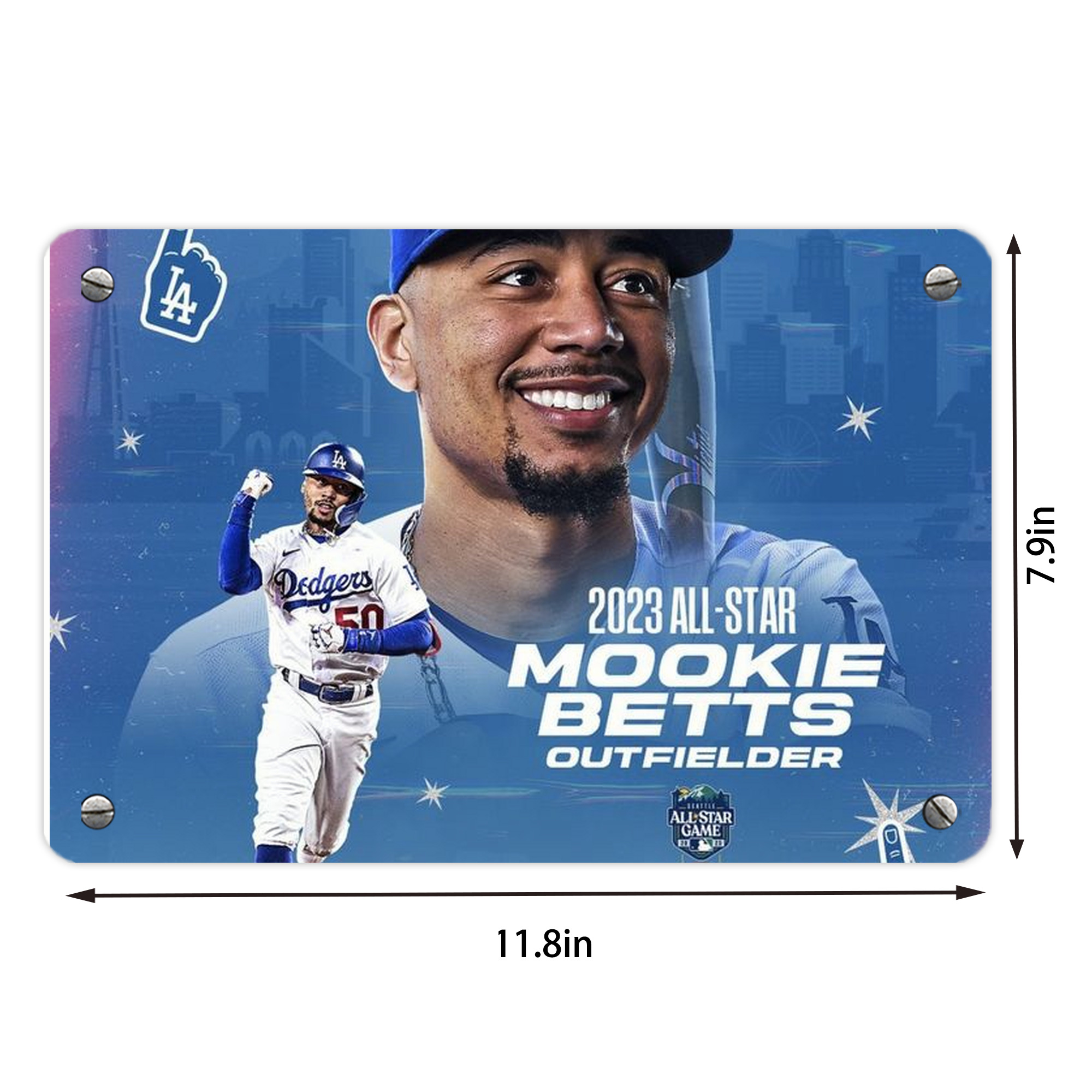  Metal Tin Sign 12x8inch - Premium Full-Print Decorative Wall Art, Durable Rust-Resistant Metal Plaque For Living Room, Bedroom, Kitchen, Office, Bar Décor