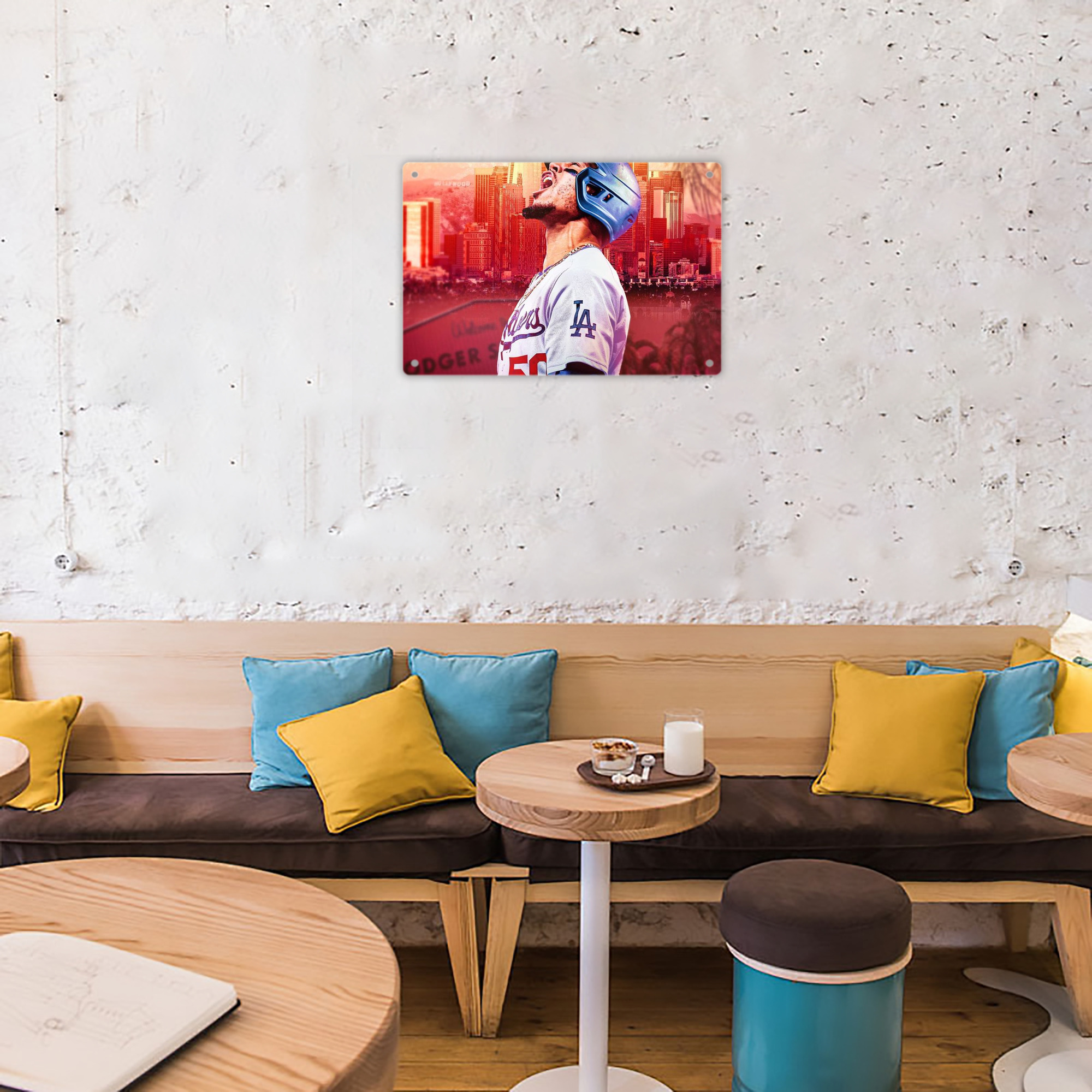  Decorative Aluminum Plaque – Horizontal Design – Durable, Stylish, Easy To Install – Ideal For Home, Office, Bar, And More