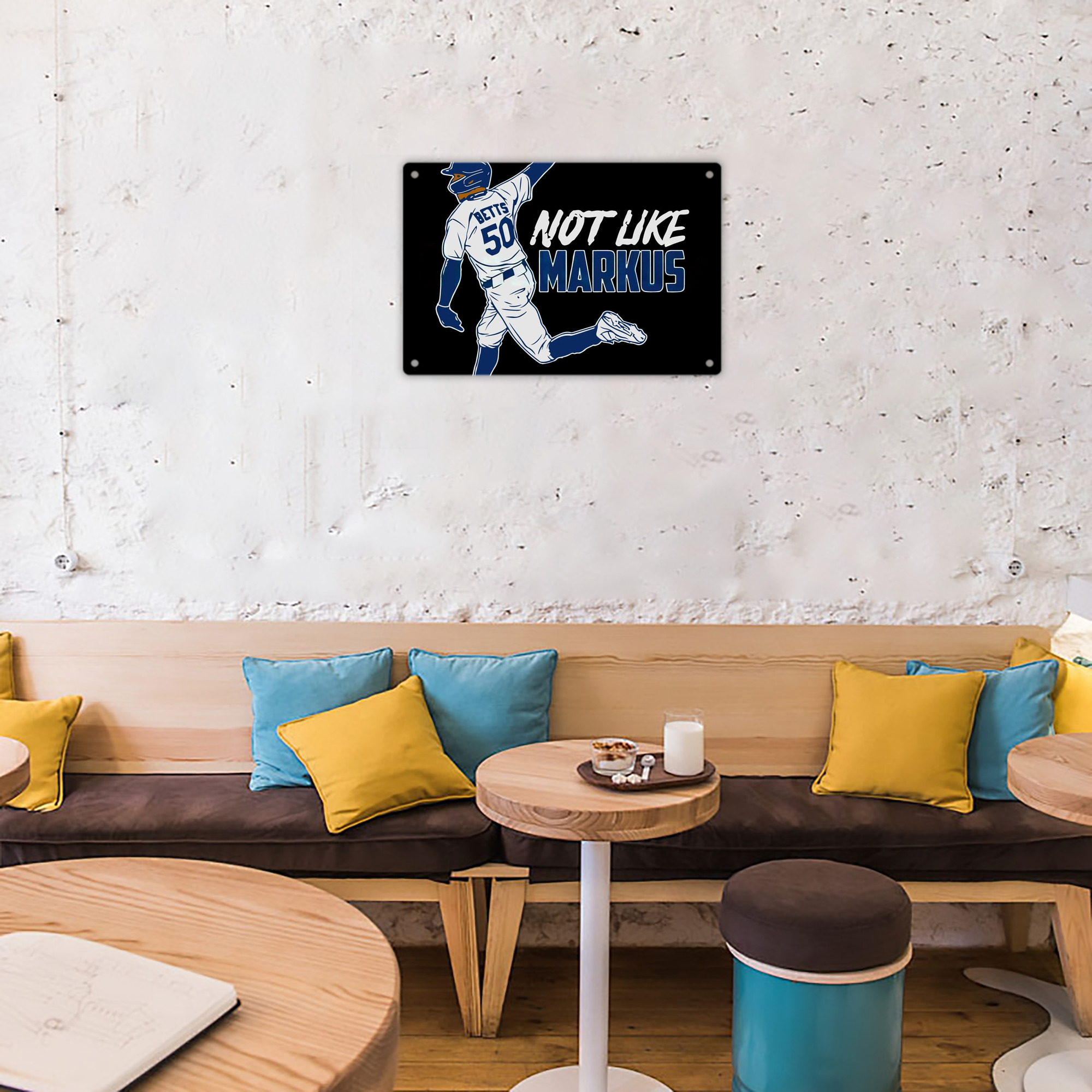  Decorative Aluminum Plaque – Horizontal Design – Durable, Stylish, Easy To Install – Ideal For Home, Office, Bar, And More