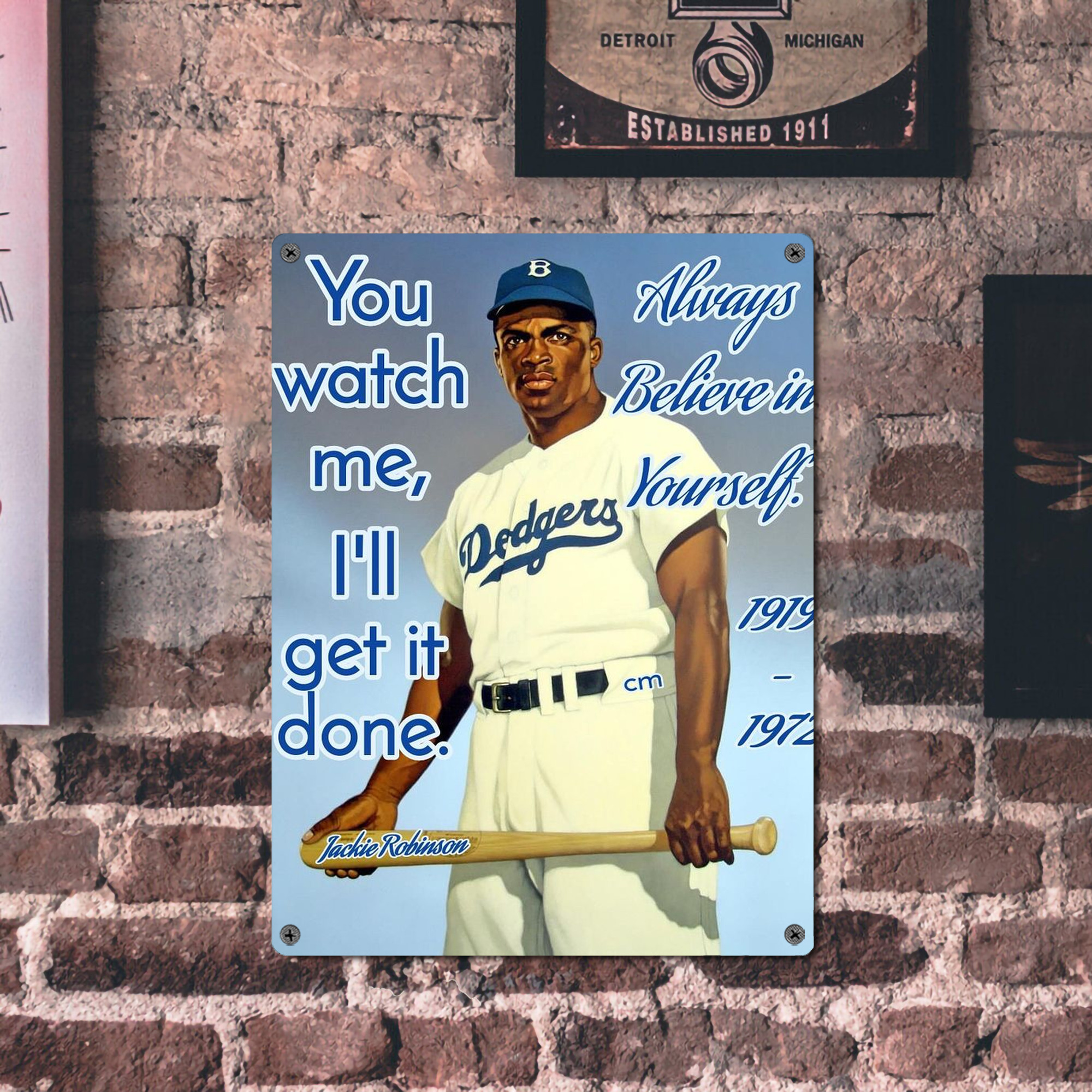  Vintage Metal Tin Sign 12x16inch – Retro Wall Art Decor For Home, Bar, Kitchen, Bedroom, Office – Durable Iron Sheet Poster, Easy To Hang, Full-Color Printing