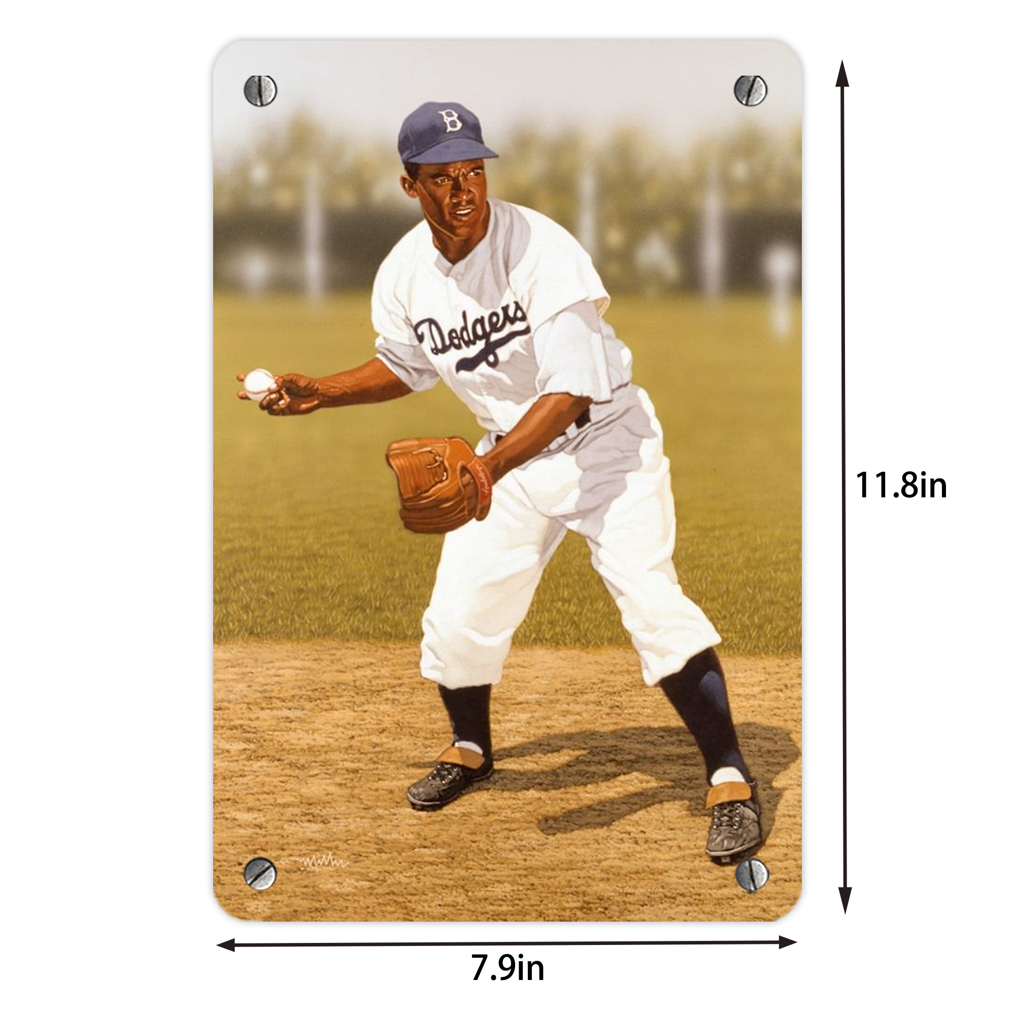  Metal Tin Sign 8x12inch - High-Quality Full-Print Decorative Wall Art, Durable Rust-Resistant Metal Plaque For Living Room, Bedroom, Kitchen, Office, Bar Décor