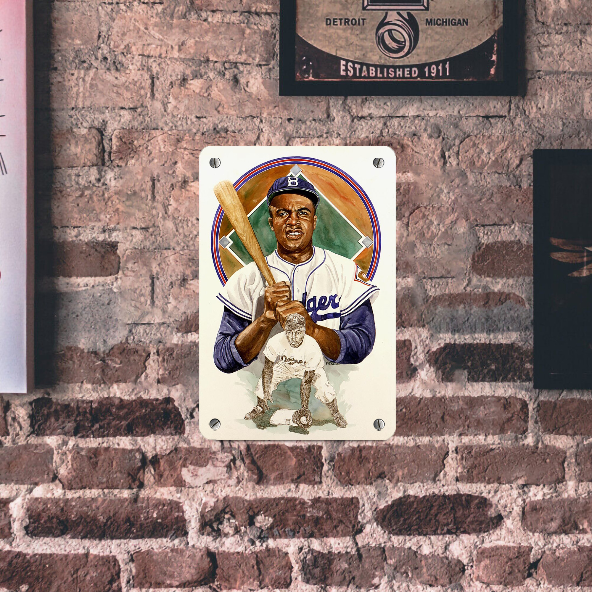  Metal Tin Sign 8x12inch - High-Quality Full-Print Decorative Wall Art, Durable Rust-Resistant Metal Plaque For Living Room, Bedroom, Kitchen, Office, Bar Décor