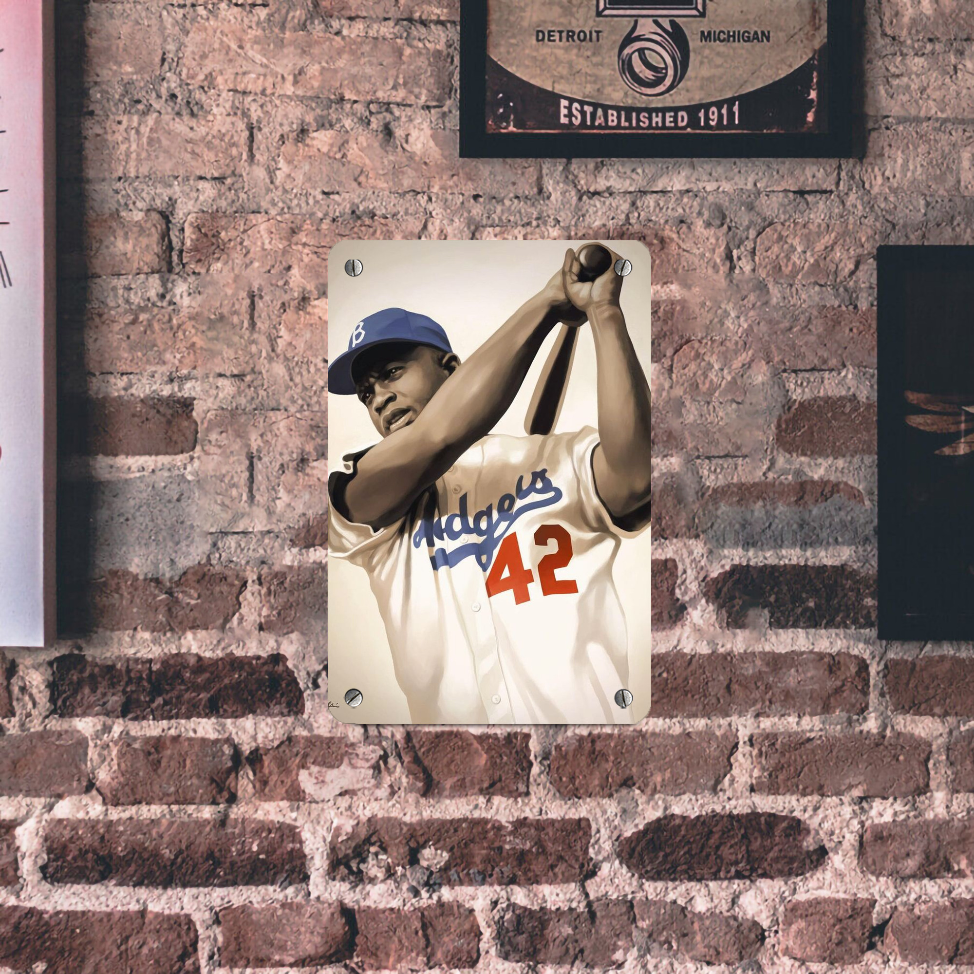  Metal Tin Sign 8x12inch - High-Quality Full-Print Decorative Wall Art, Durable Rust-Resistant Metal Plaque For Living Room, Bedroom, Kitchen, Office, Bar Décor