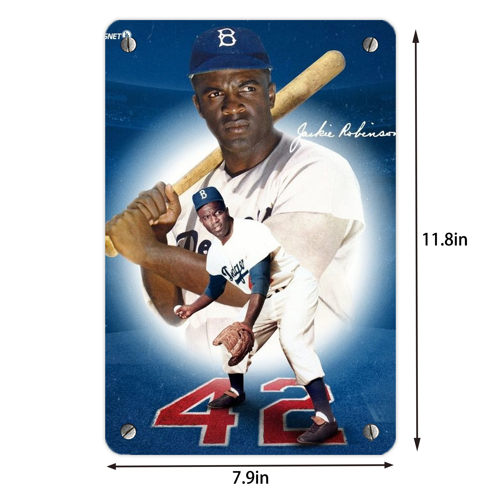  Metal Tin Sign 8x12inch - High-Quality Full-Print Decorative Wall Art, Durable Rust-Resistant Metal Plaque For Living Room, Bedroom, Kitchen, Office, Bar Décor