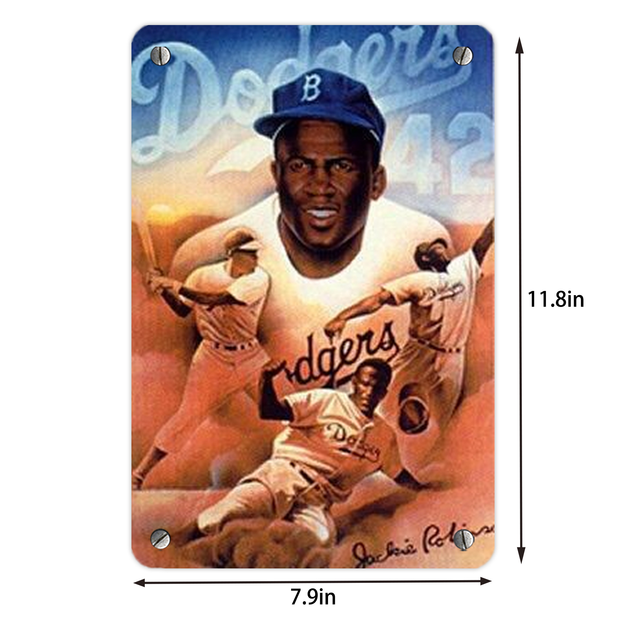  Metal Tin Sign 8x12inch - High-Quality Full-Print Decorative Wall Art, Durable Rust-Resistant Metal Plaque For Living Room, Bedroom, Kitchen, Office, Bar Décor