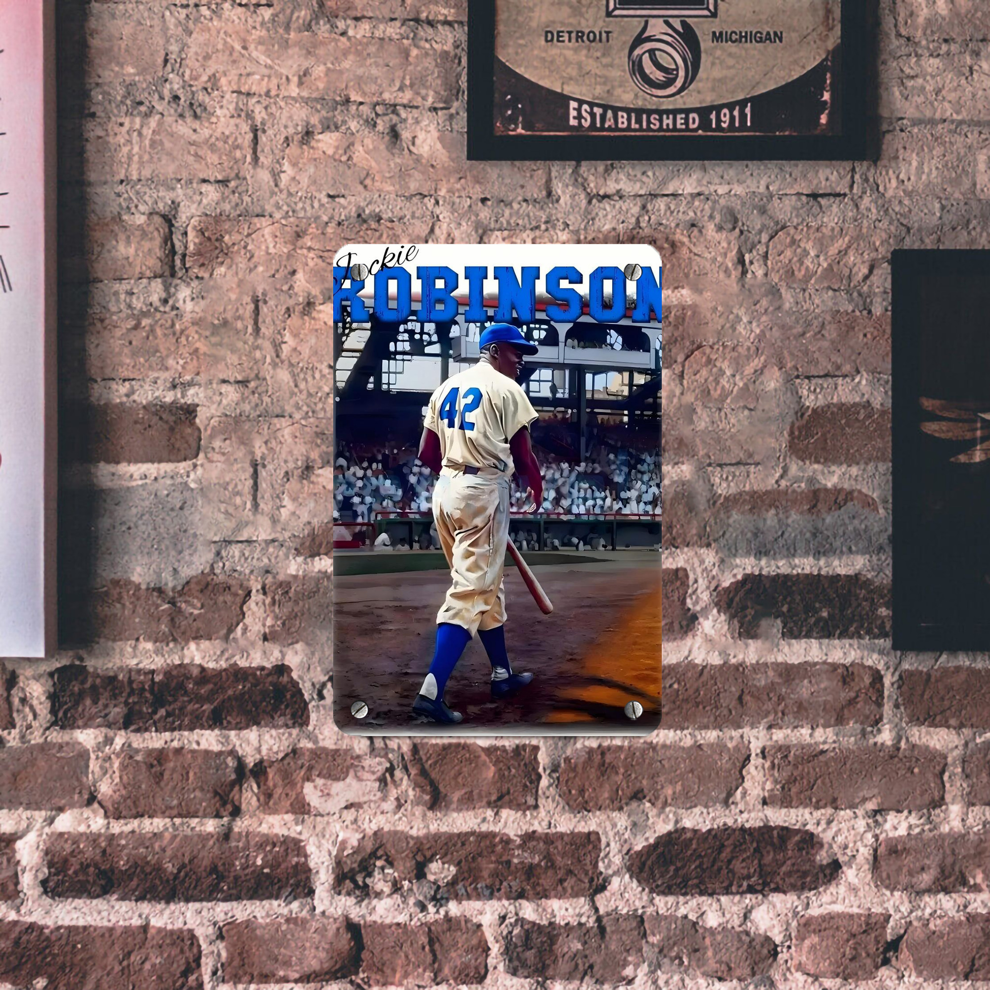  Metal Tin Sign 8x12inch - High-Quality Full-Print Decorative Wall Art, Durable Rust-Resistant Metal Plaque For Living Room, Bedroom, Kitchen, Office, Bar Décor