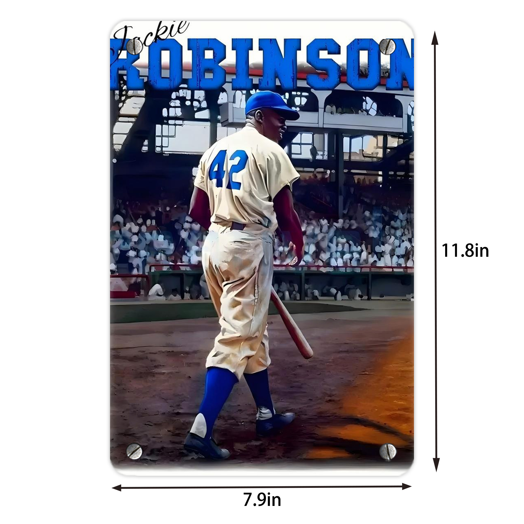  Metal Tin Sign 8x12inch - High-Quality Full-Print Decorative Wall Art, Durable Rust-Resistant Metal Plaque For Living Room, Bedroom, Kitchen, Office, Bar Décor