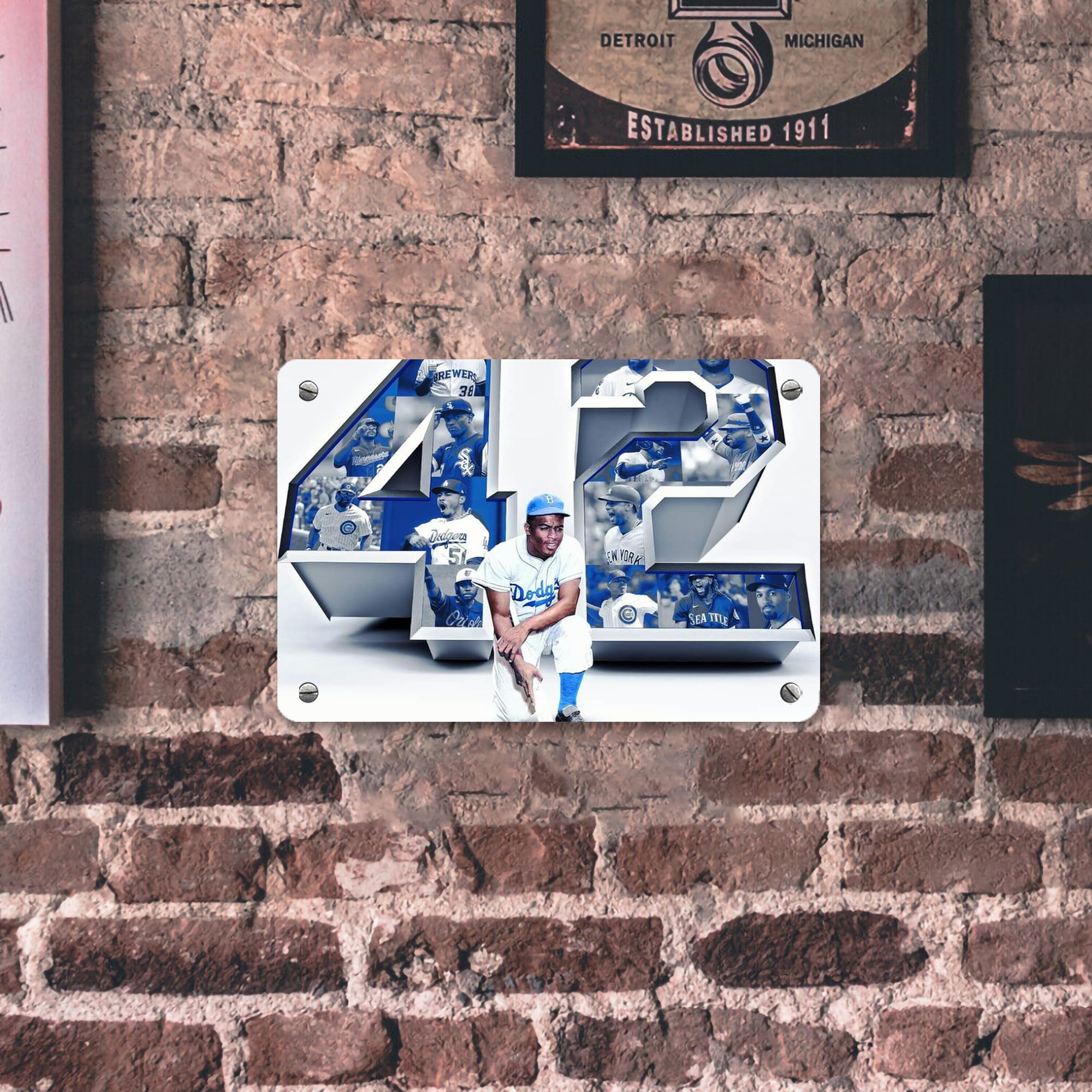  Metal Tin Sign 12x8inch - Premium Full-Print Decorative Wall Art, Durable Rust-Resistant Metal Plaque For Living Room, Bedroom, Kitchen, Office, Bar Décor