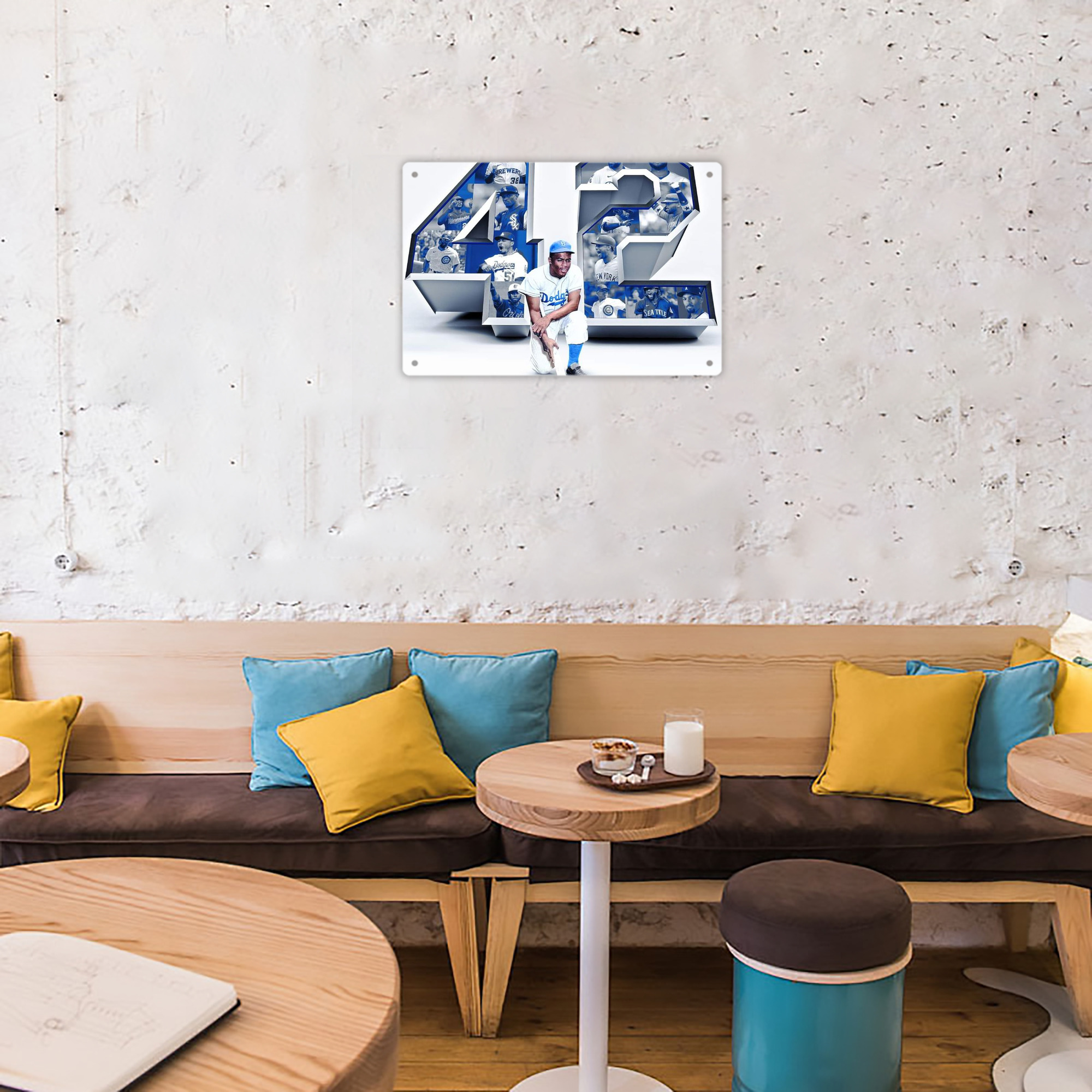  Decorative Aluminum Plaque – Horizontal Design – Durable, Stylish, Easy To Install – Ideal For Home, Office, Bar, And More