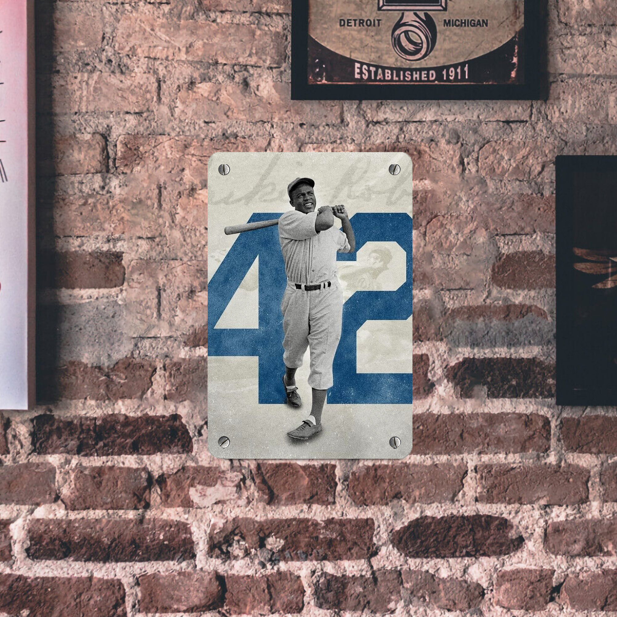  Metal Tin Sign 8x12inch - High-Quality Full-Print Decorative Wall Art, Durable Rust-Resistant Metal Plaque For Living Room, Bedroom, Kitchen, Office, Bar Décor