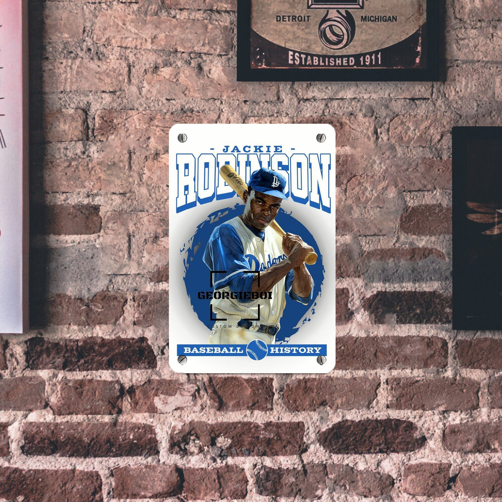  Metal Tin Sign 8x12inch - High-Quality Full-Print Decorative Wall Art, Durable Rust-Resistant Metal Plaque For Living Room, Bedroom, Kitchen, Office, Bar Décor