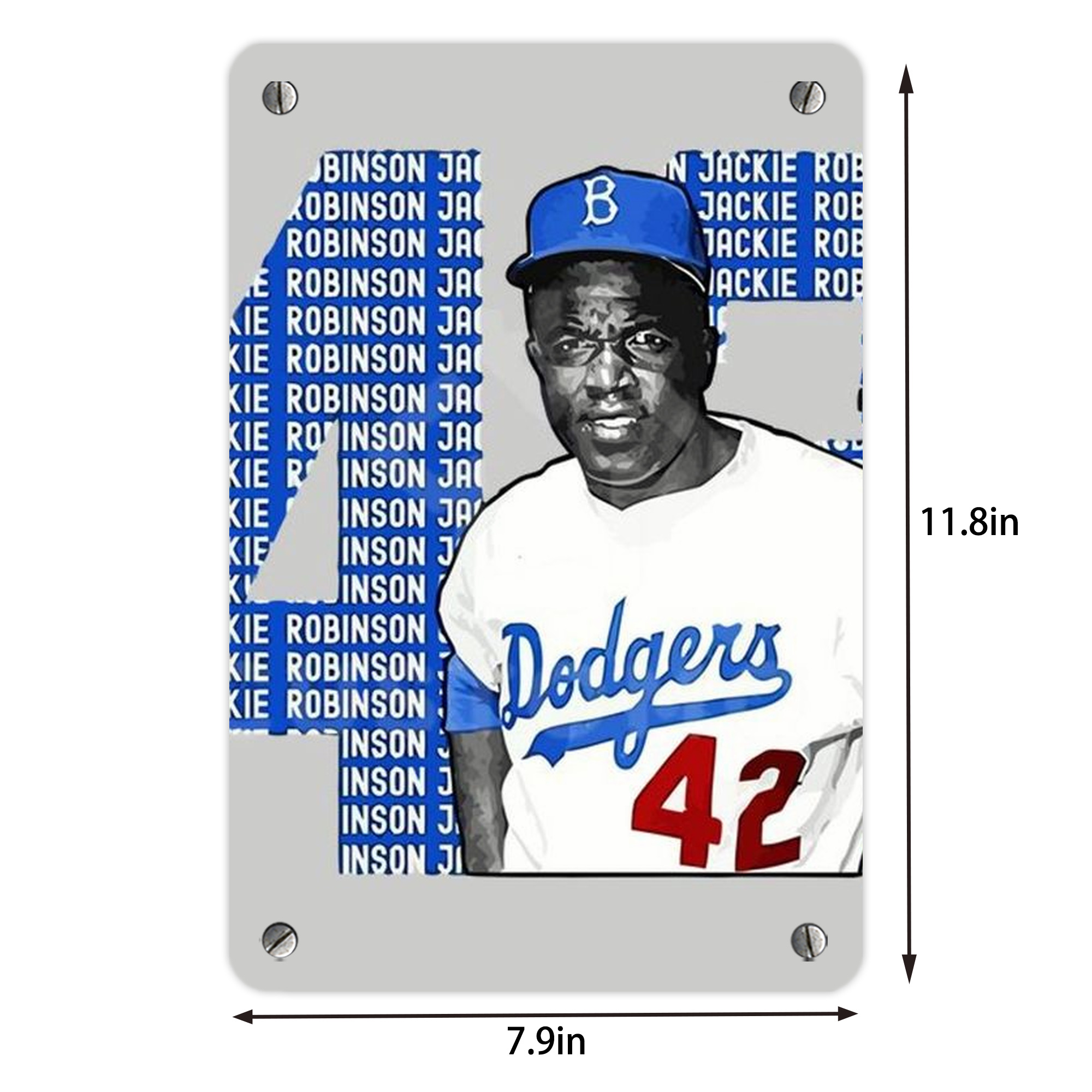  Metal Tin Sign 8x12inch - High-Quality Full-Print Decorative Wall Art, Durable Rust-Resistant Metal Plaque For Living Room, Bedroom, Kitchen, Office, Bar Décor