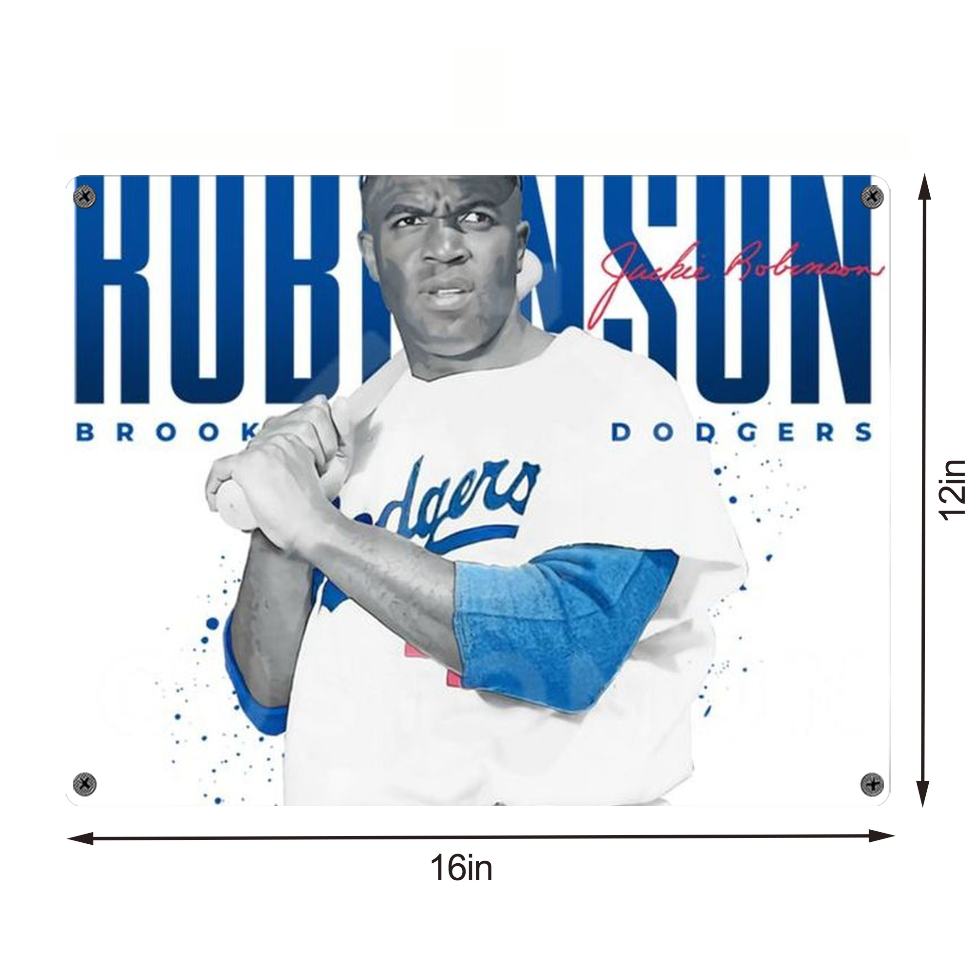  Vintage Metal Tin Sign 16x12 – Full-Print Iron Wall Decor – Durable, Fade-Resistant – Easy To Hang – Ideal For Home, Bar, Kitchen & Office Decor