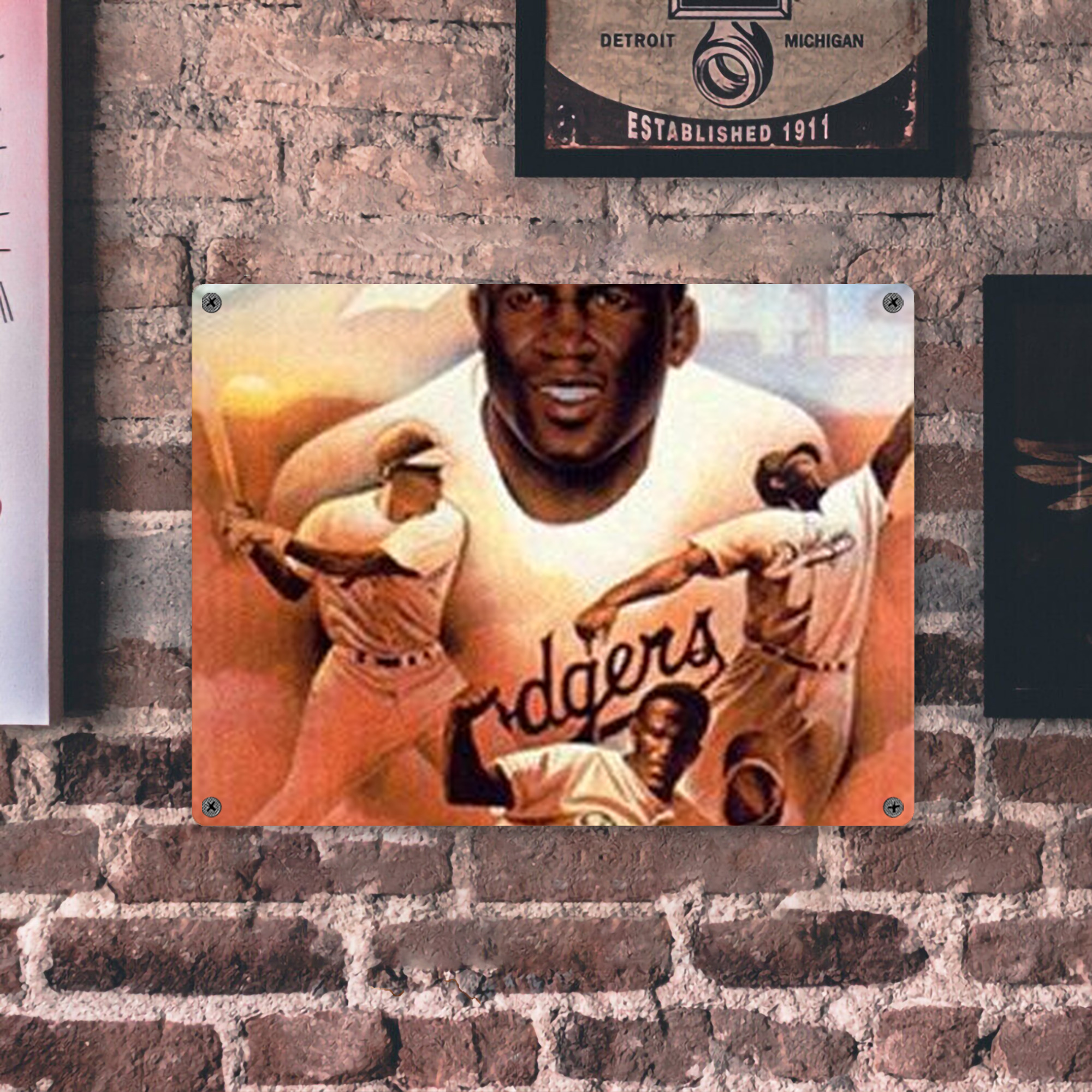  Vintage Metal Tin Sign 16x12 – Full-Print Iron Wall Decor – Durable, Fade-Resistant – Easy To Hang – Ideal For Home, Bar, Kitchen & Office Decor