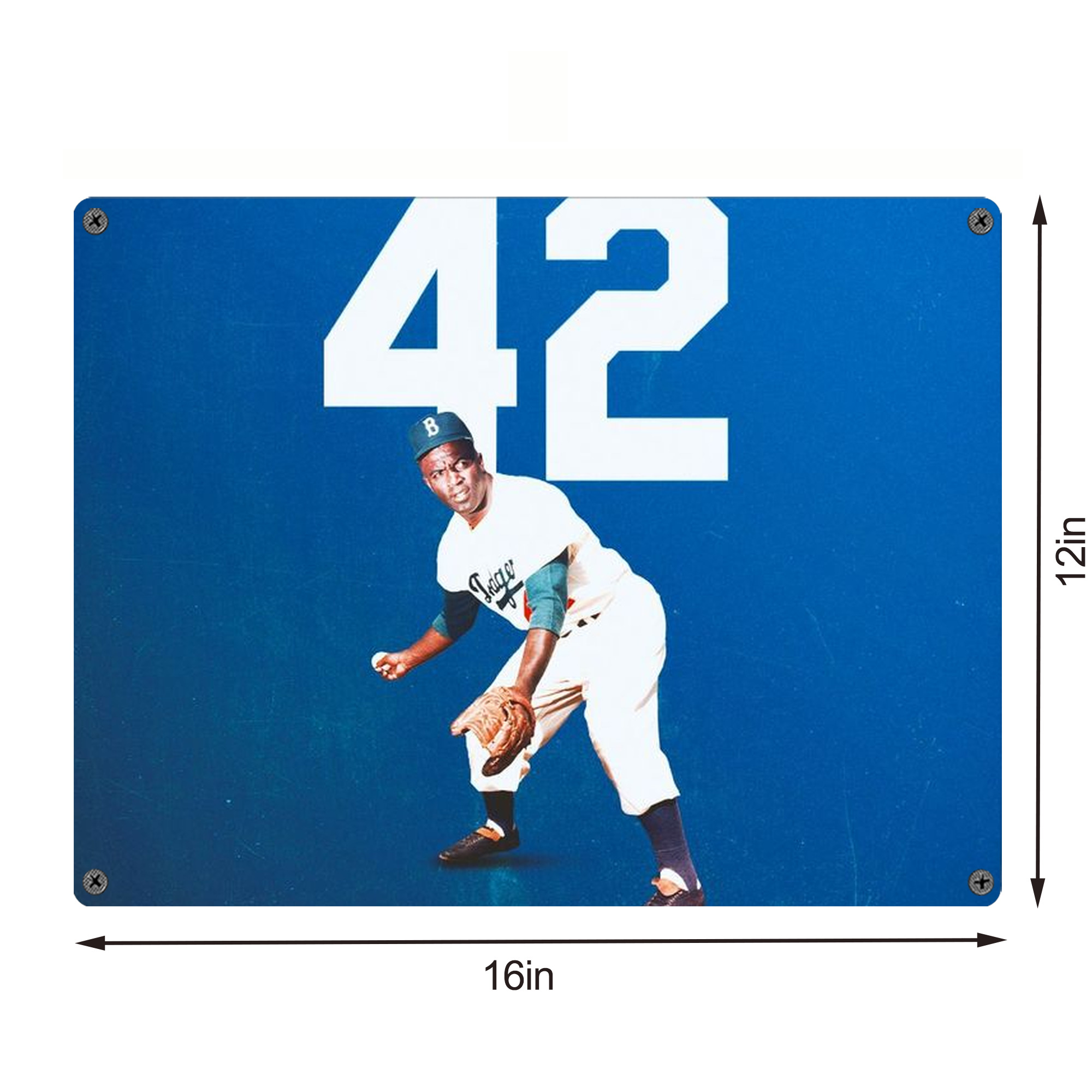  Vintage Metal Tin Sign 16x12 – Full-Print Iron Wall Decor – Durable, Fade-Resistant – Easy To Hang – Ideal For Home, Bar, Kitchen & Office Decor