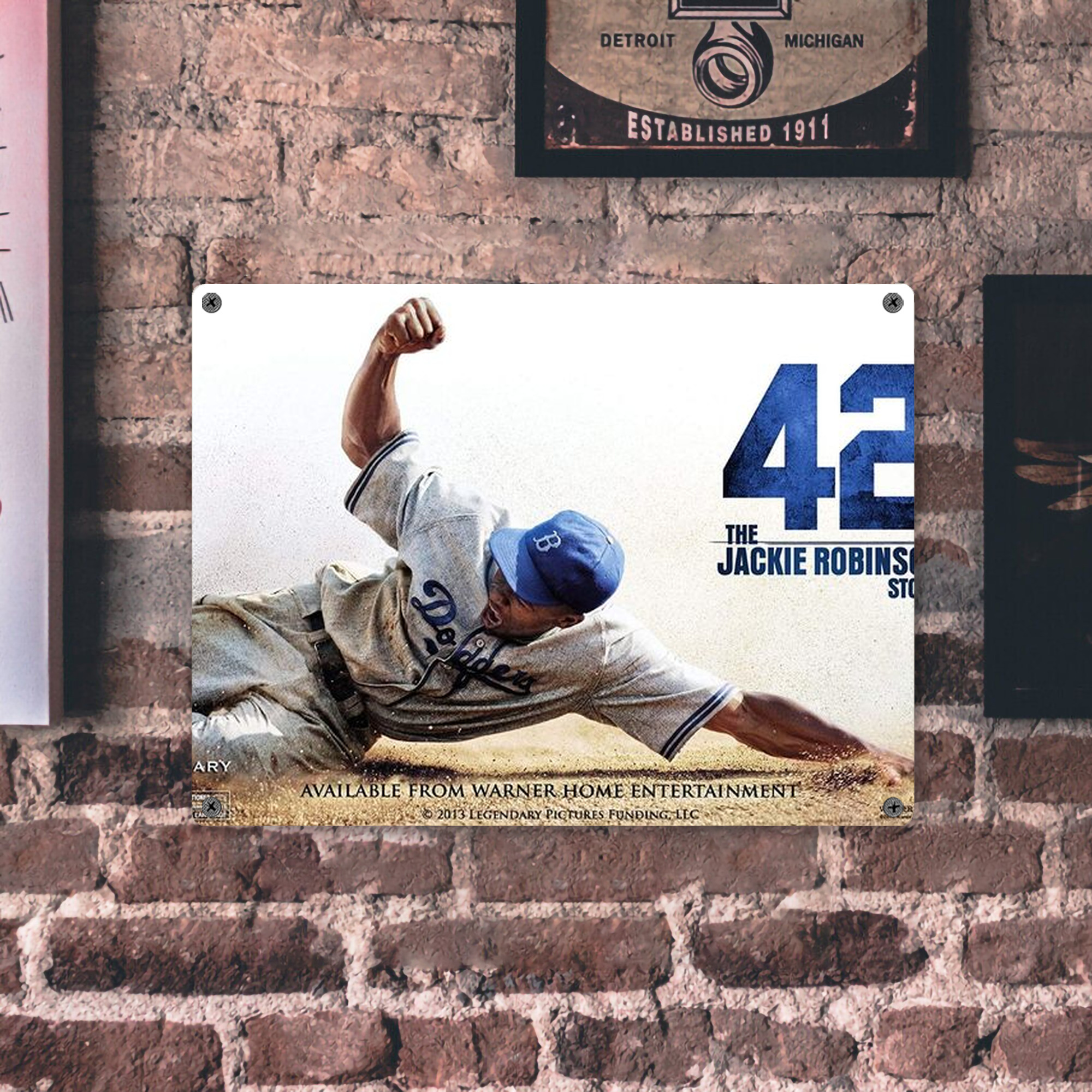  Vintage Metal Tin Sign 16x12 – Full-Print Iron Wall Decor – Durable, Fade-Resistant – Easy To Hang – Ideal For Home, Bar, Kitchen & Office Decor