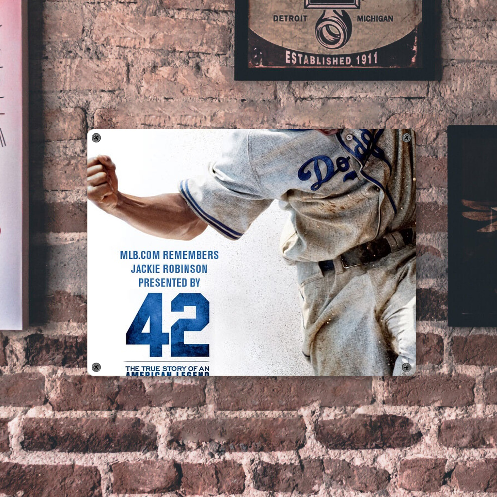  Vintage Metal Tin Sign 16x12 – Full-Print Iron Wall Decor – Durable, Fade-Resistant – Easy To Hang – Ideal For Home, Bar, Kitchen & Office Decor