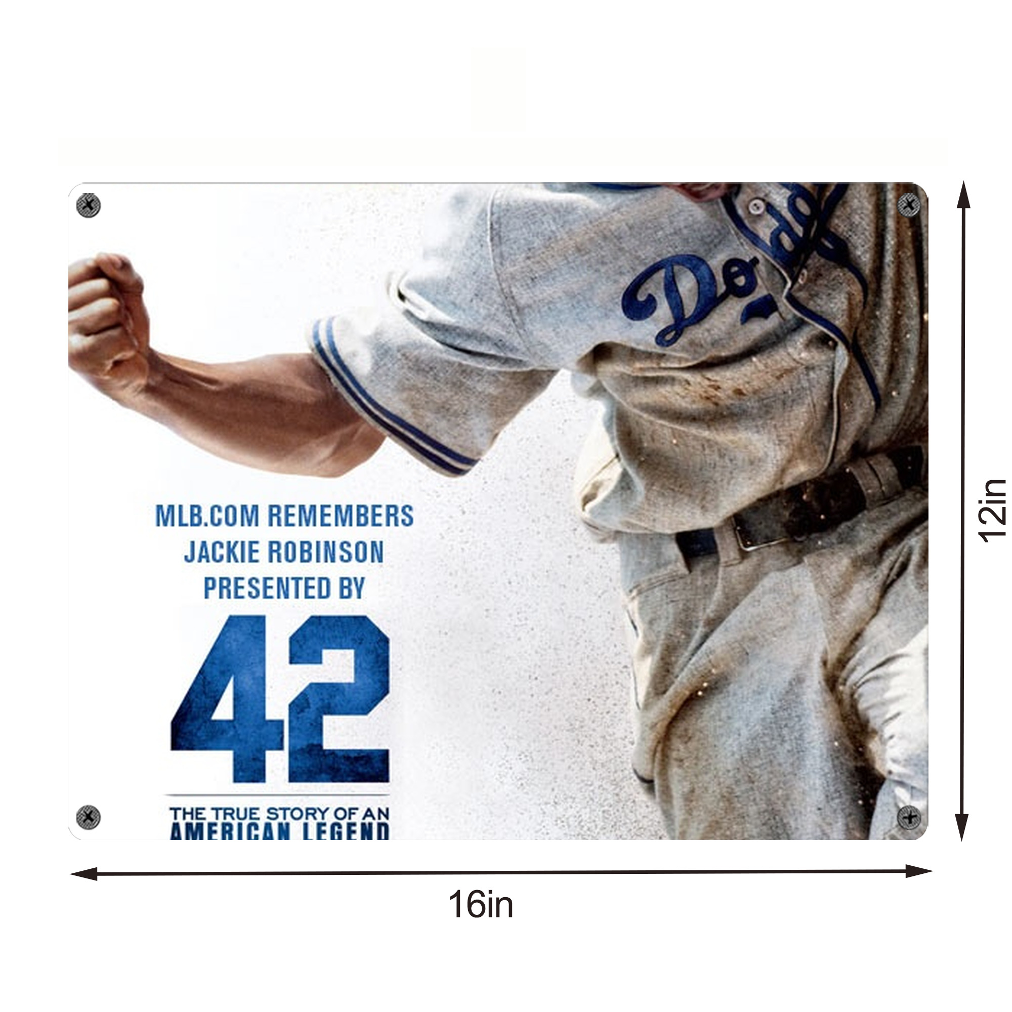  Vintage Metal Tin Sign 16x12 – Full-Print Iron Wall Decor – Durable, Fade-Resistant – Easy To Hang – Ideal For Home, Bar, Kitchen & Office Decor