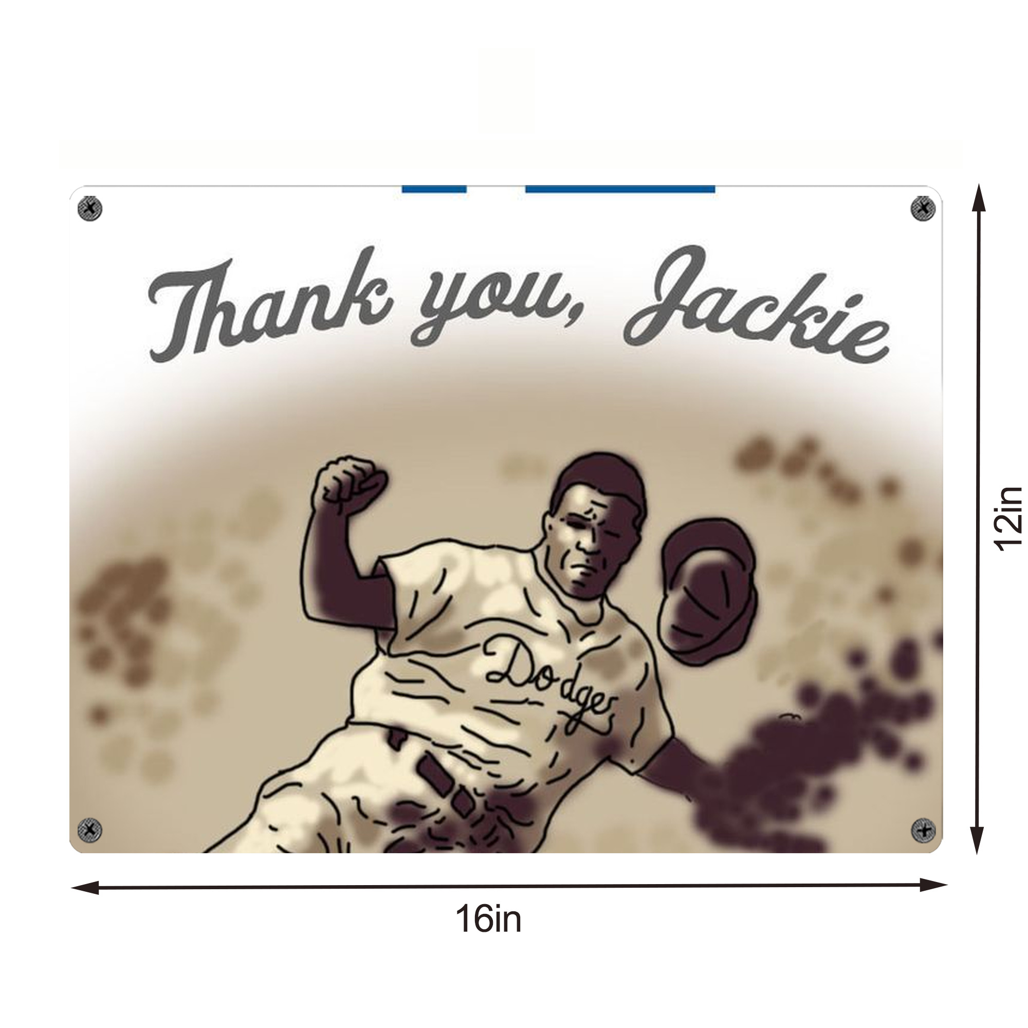  Vintage Metal Tin Sign 16x12 – Full-Print Iron Wall Decor – Durable, Fade-Resistant – Easy To Hang – Ideal For Home, Bar, Kitchen & Office Decor