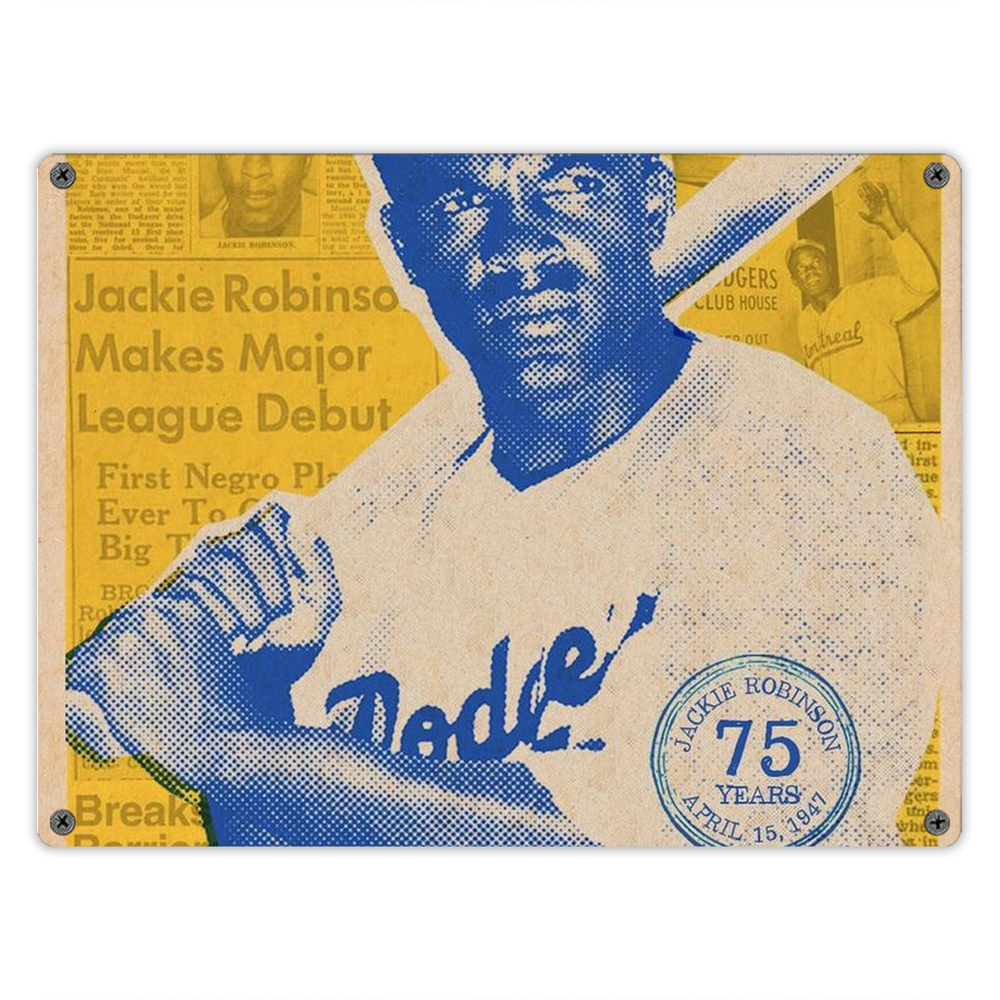  Vintage Metal Tin Sign 16x12 – Full-Print Iron Wall Decor – Durable, Fade-Resistant – Easy To Hang – Ideal For Home, Bar, Kitchen & Office Decor