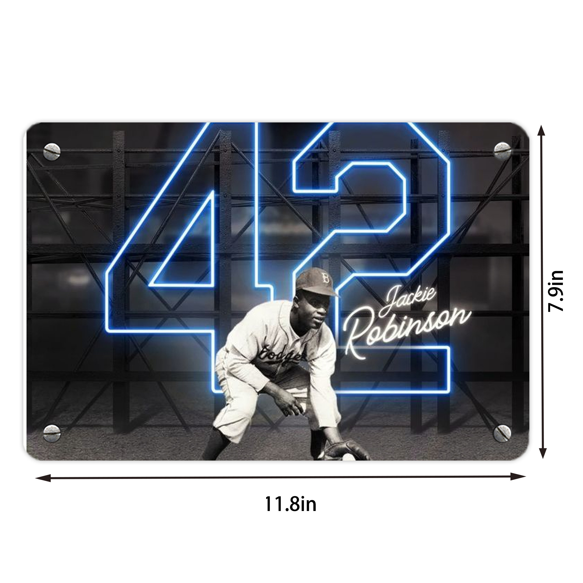  Metal Tin Sign 12x8inch - Premium Full-Print Decorative Wall Art, Durable Rust-Resistant Metal Plaque For Living Room, Bedroom, Kitchen, Office, Bar Décor