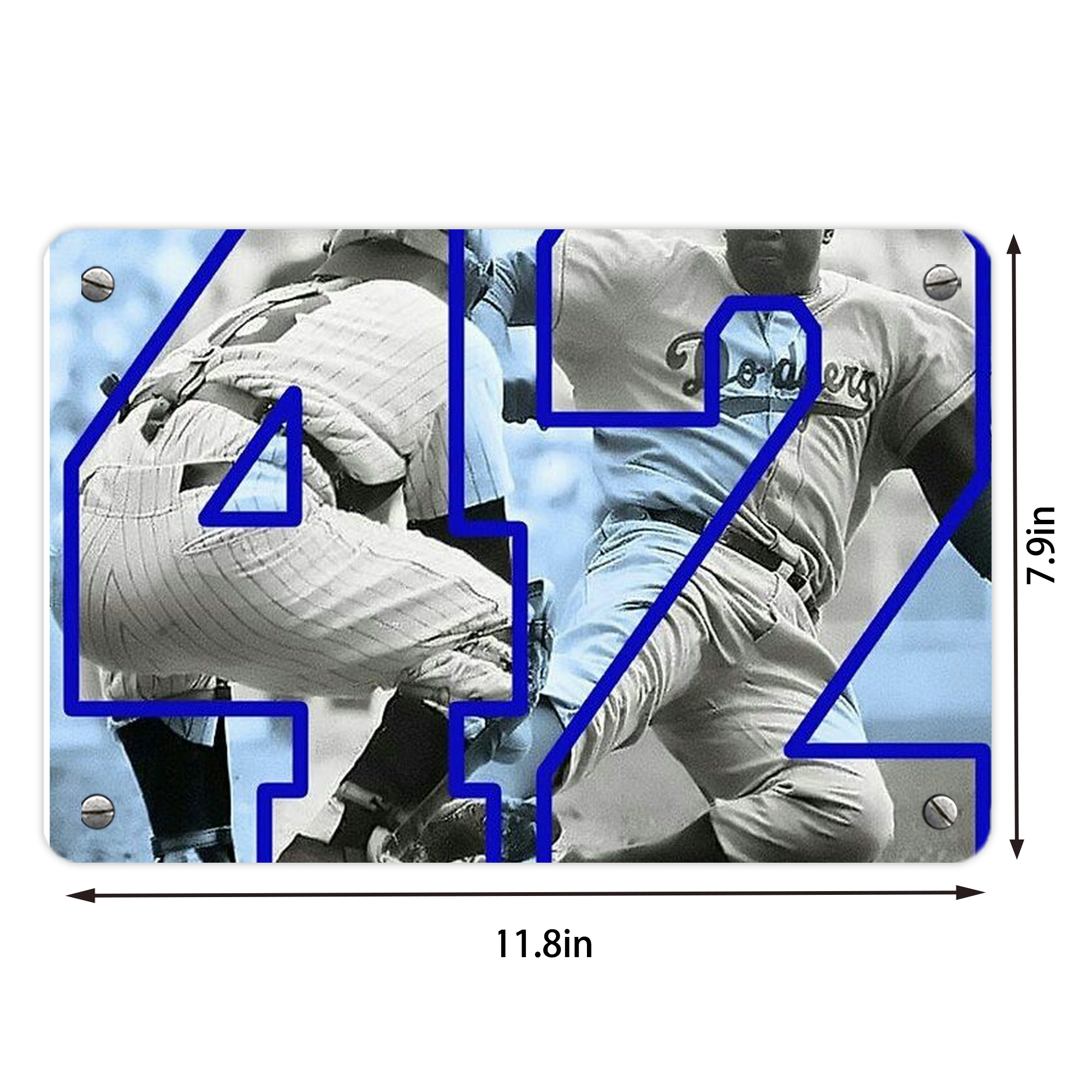  Metal Tin Sign 12x8inch - Premium Full-Print Decorative Wall Art, Durable Rust-Resistant Metal Plaque For Living Room, Bedroom, Kitchen, Office, Bar Décor