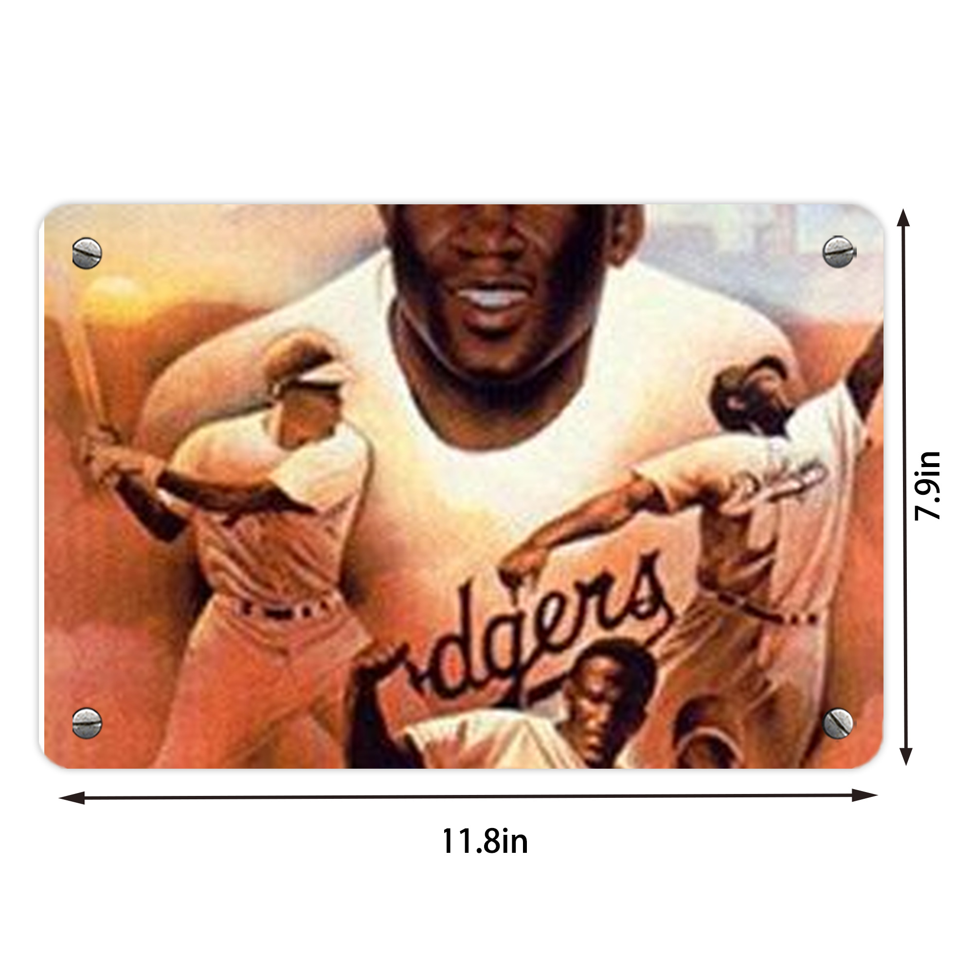  Metal Tin Sign 12x8inch - Premium Full-Print Decorative Wall Art, Durable Rust-Resistant Metal Plaque For Living Room, Bedroom, Kitchen, Office, Bar Décor